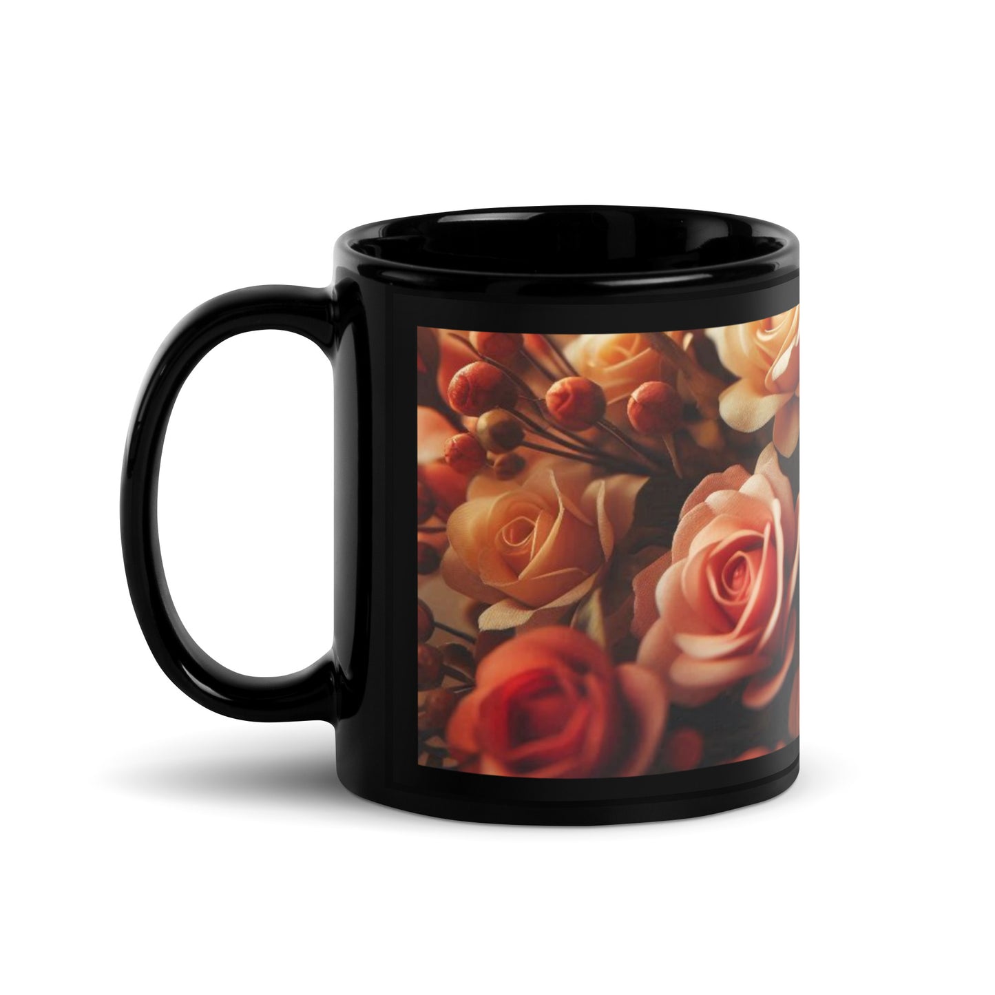 Black Glossy Mug