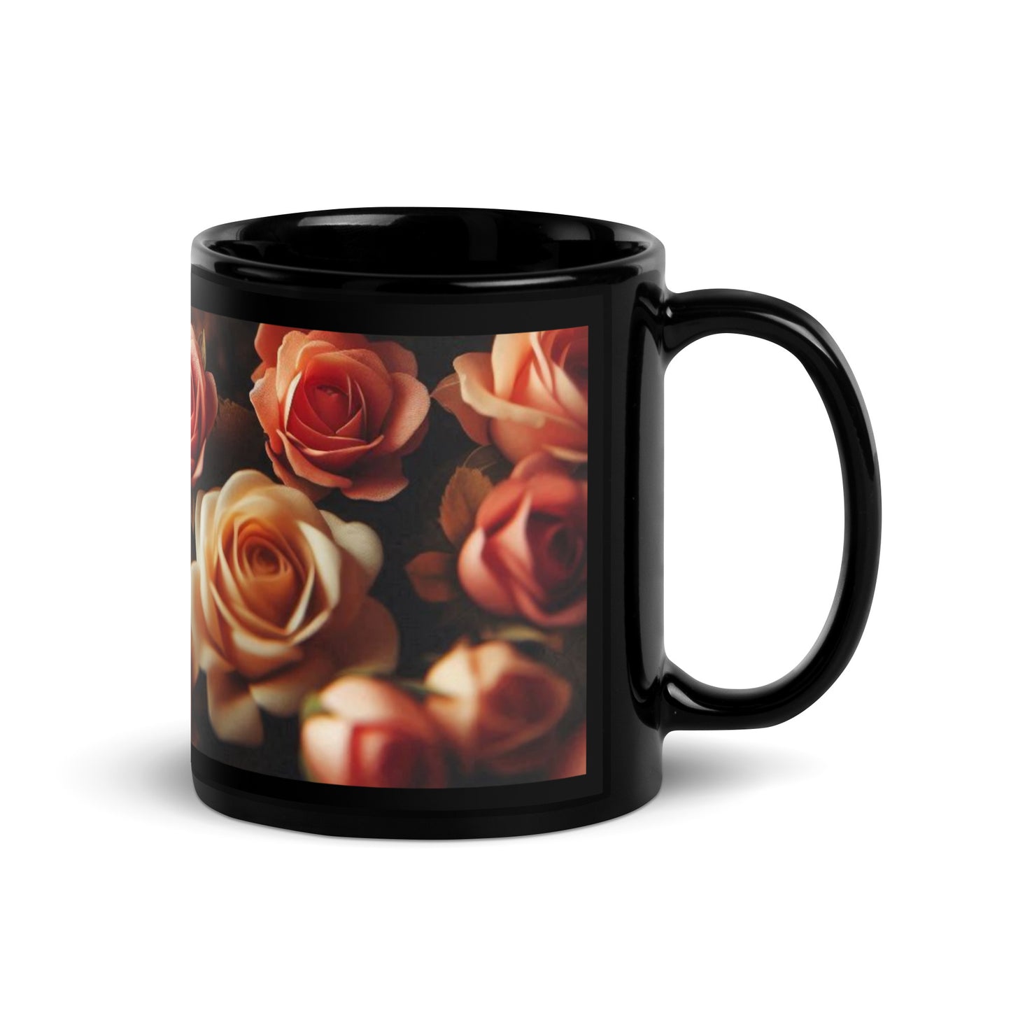 Black Glossy Mug