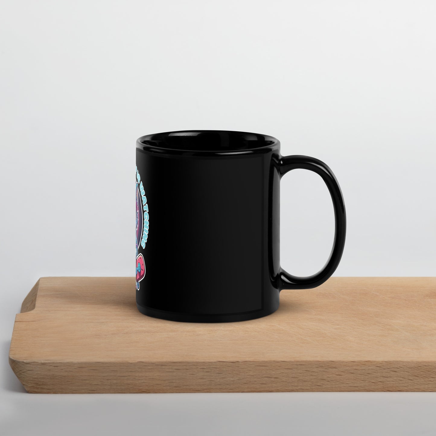 Black Glossy Mug