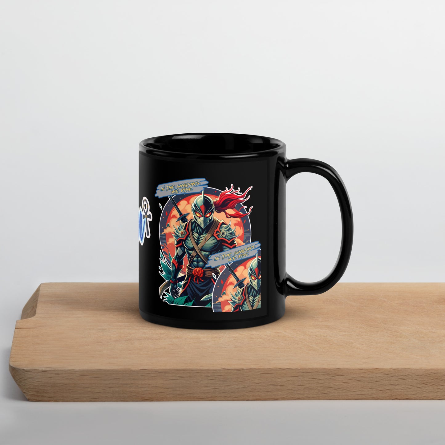 Black Glossy Mug