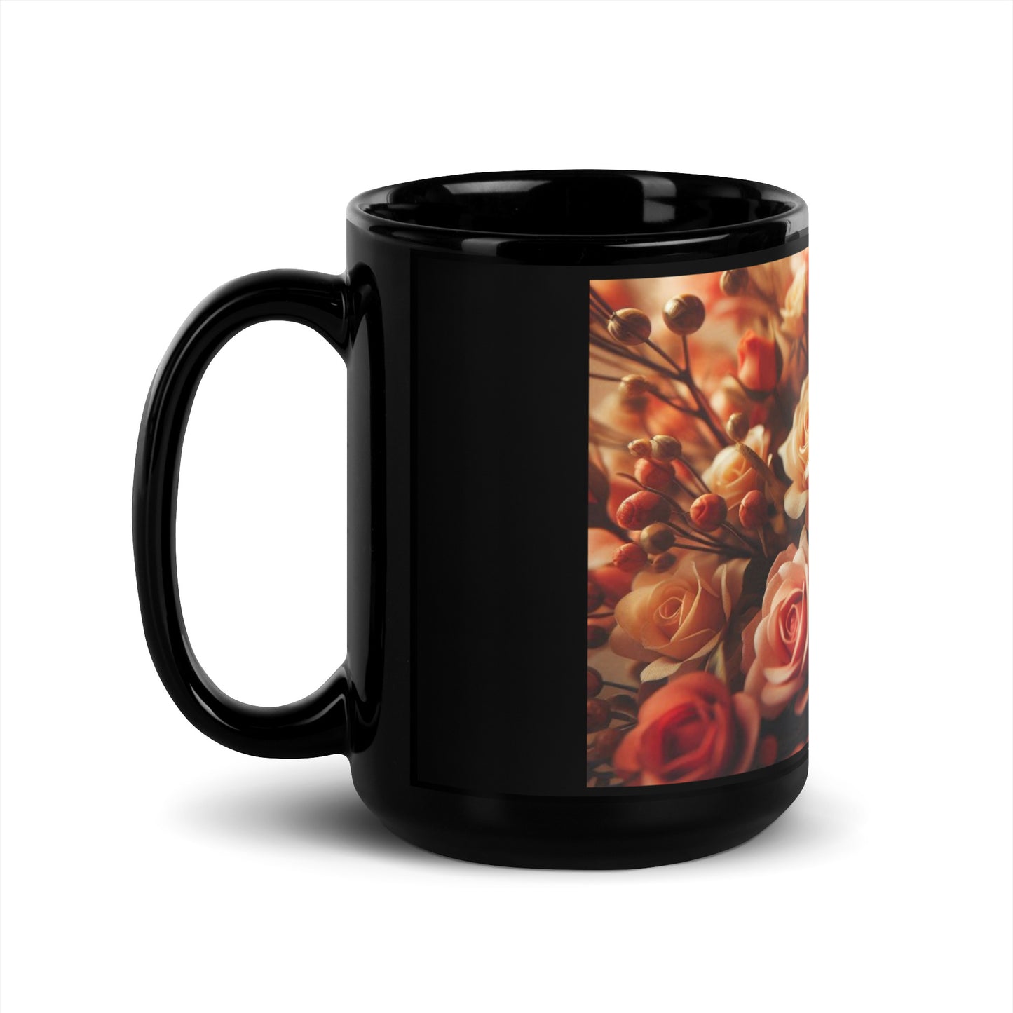 Black Glossy Mug