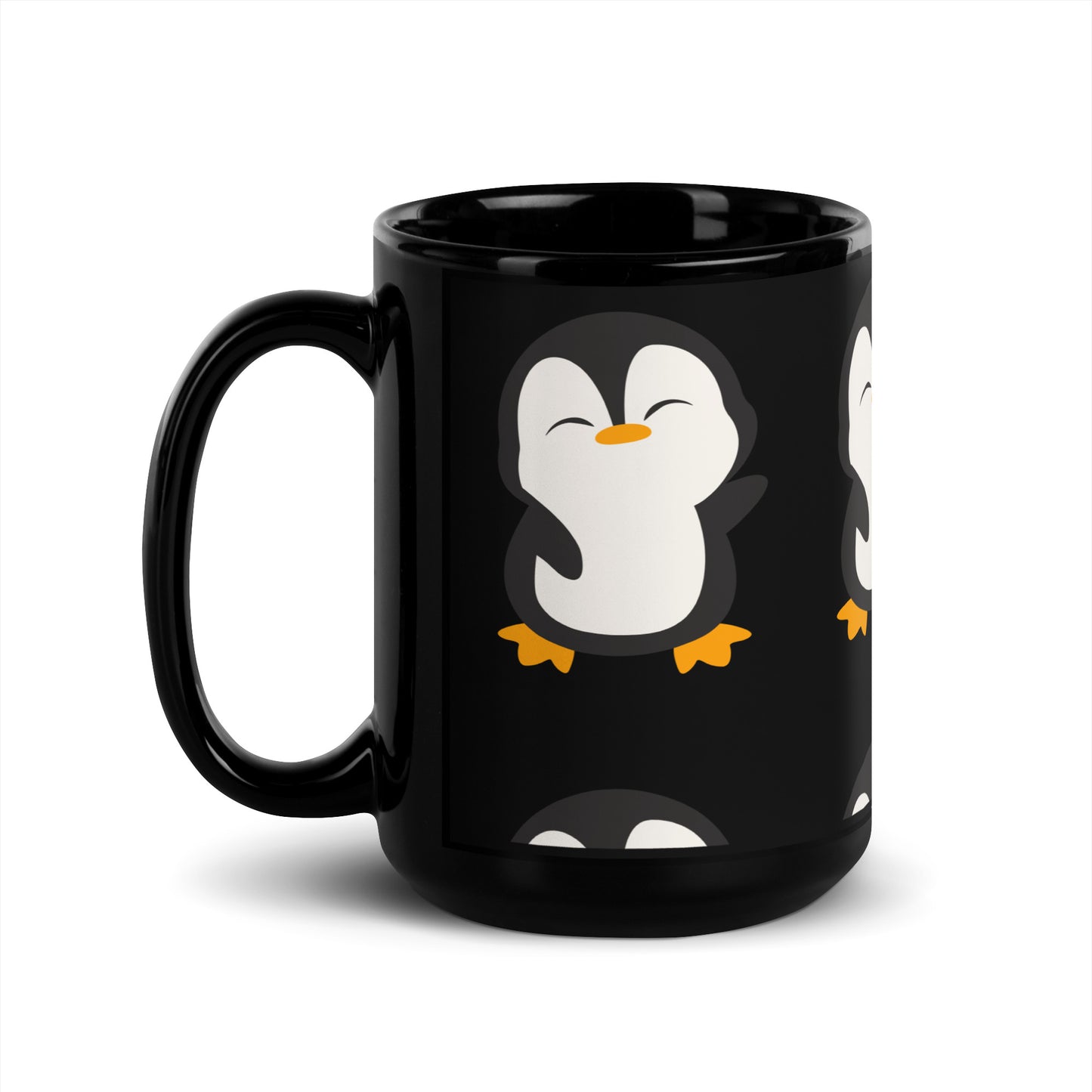 Black Glossy Mug