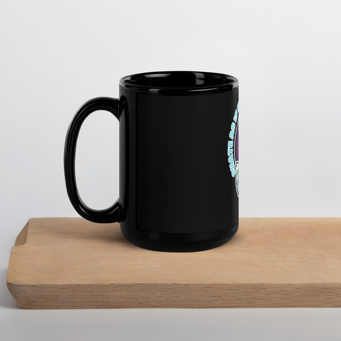 Black Glossy Mug