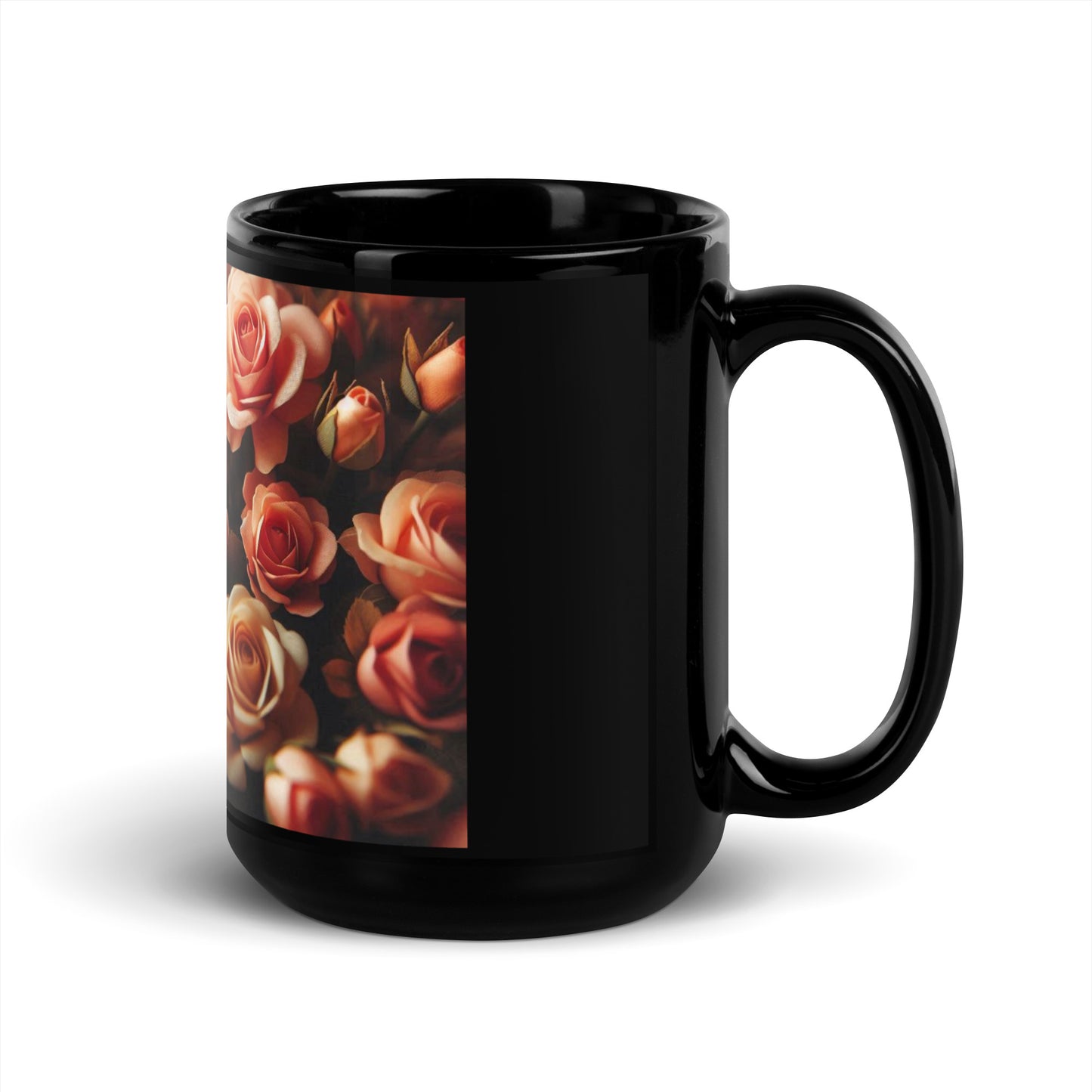 Black Glossy Mug