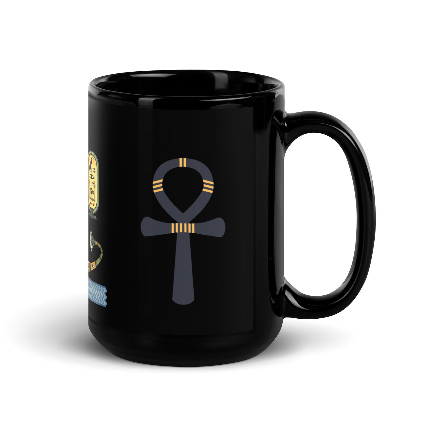 Black Glossy Mug