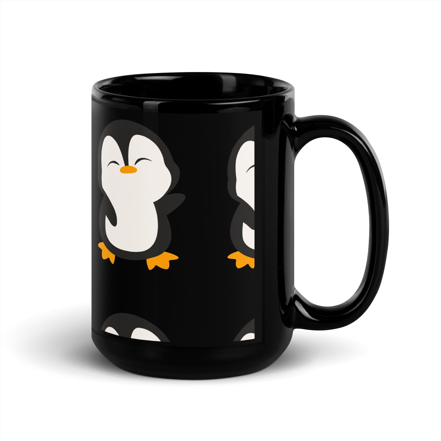 Black Glossy Mug