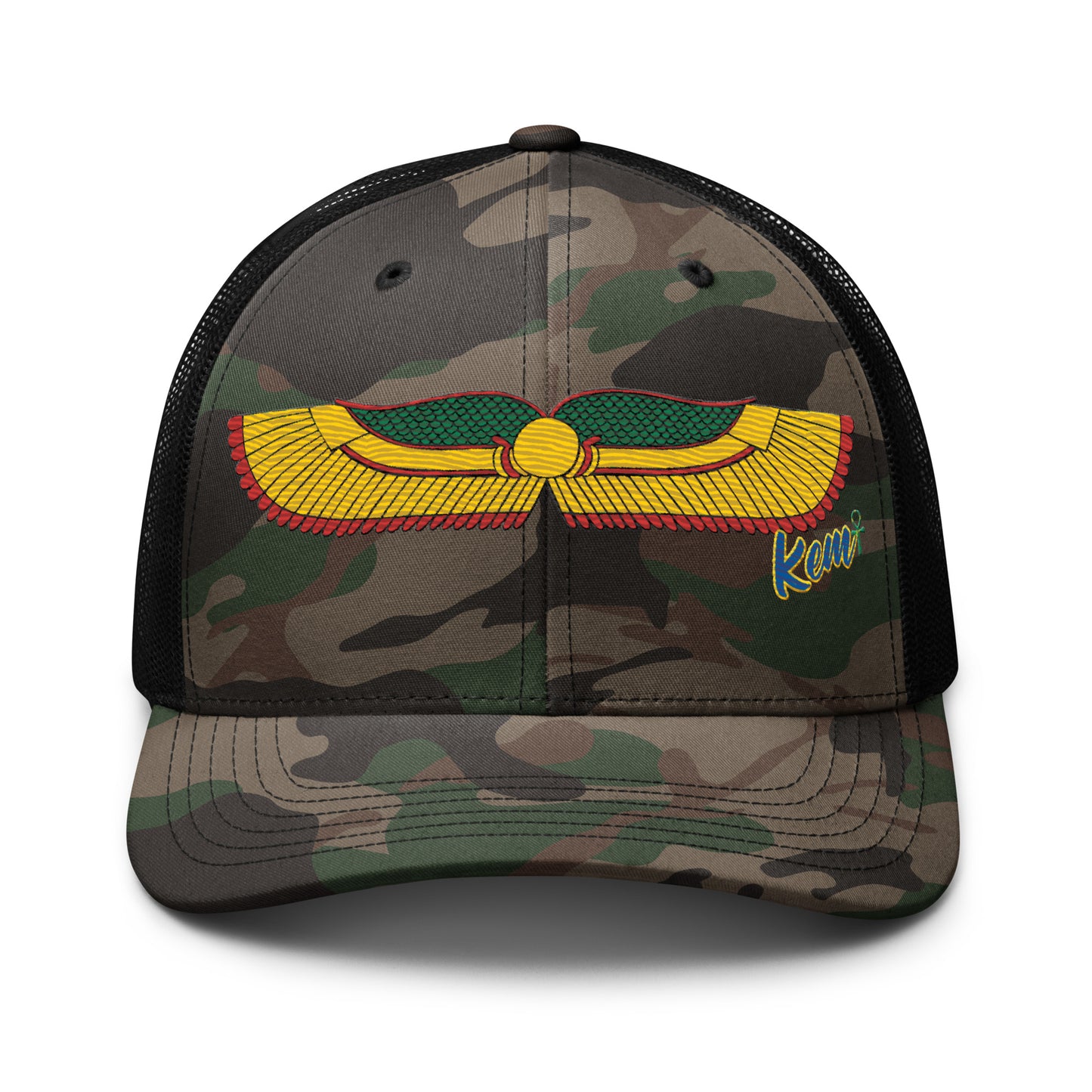 Trucker-Mütze mit Camouflage-Muster