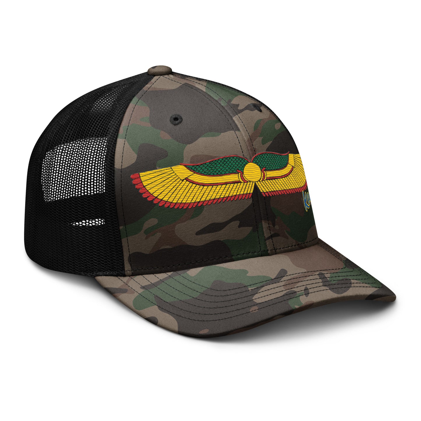 Trucker-Mütze mit Camouflage-Muster