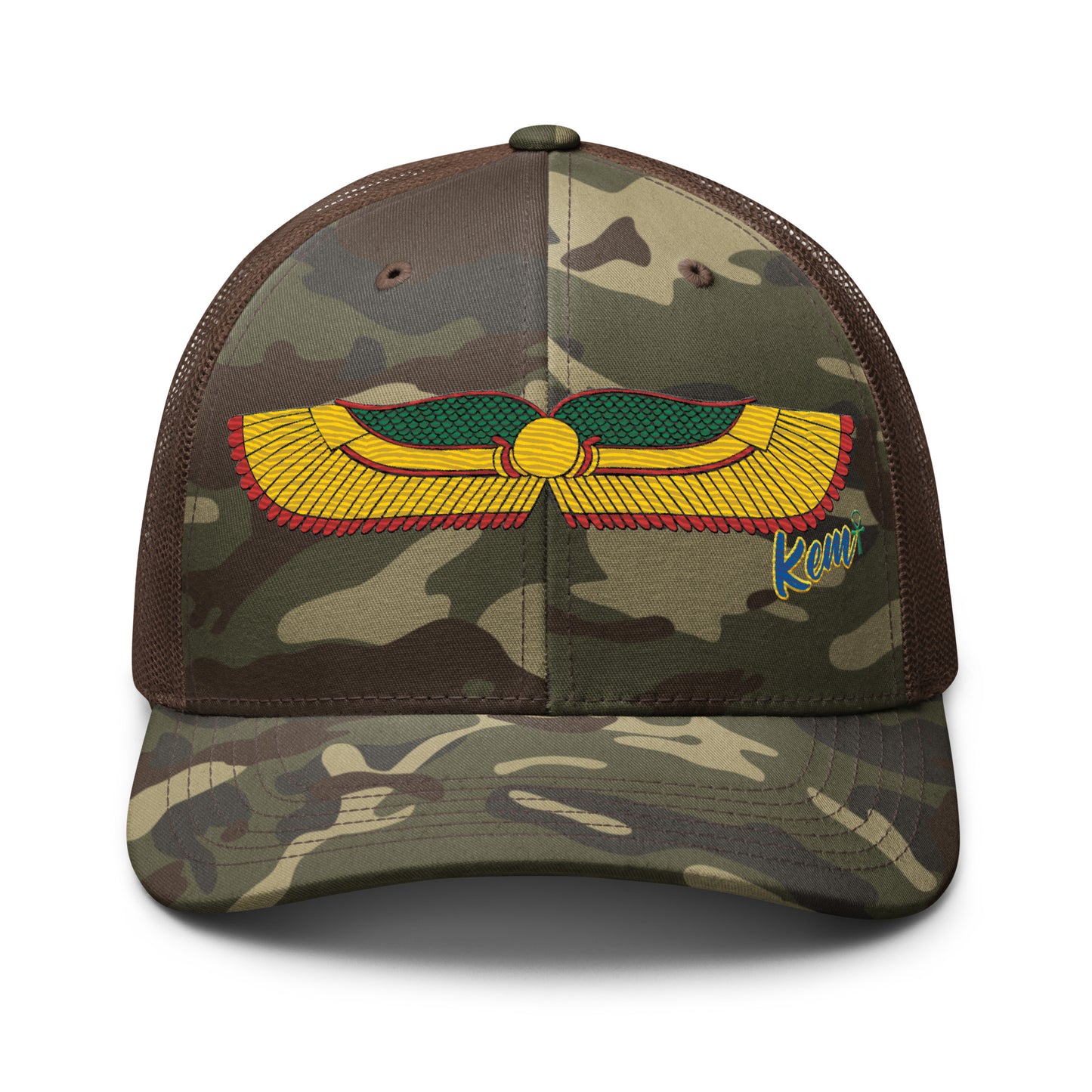 Trucker-Mütze mit Camouflage-Muster