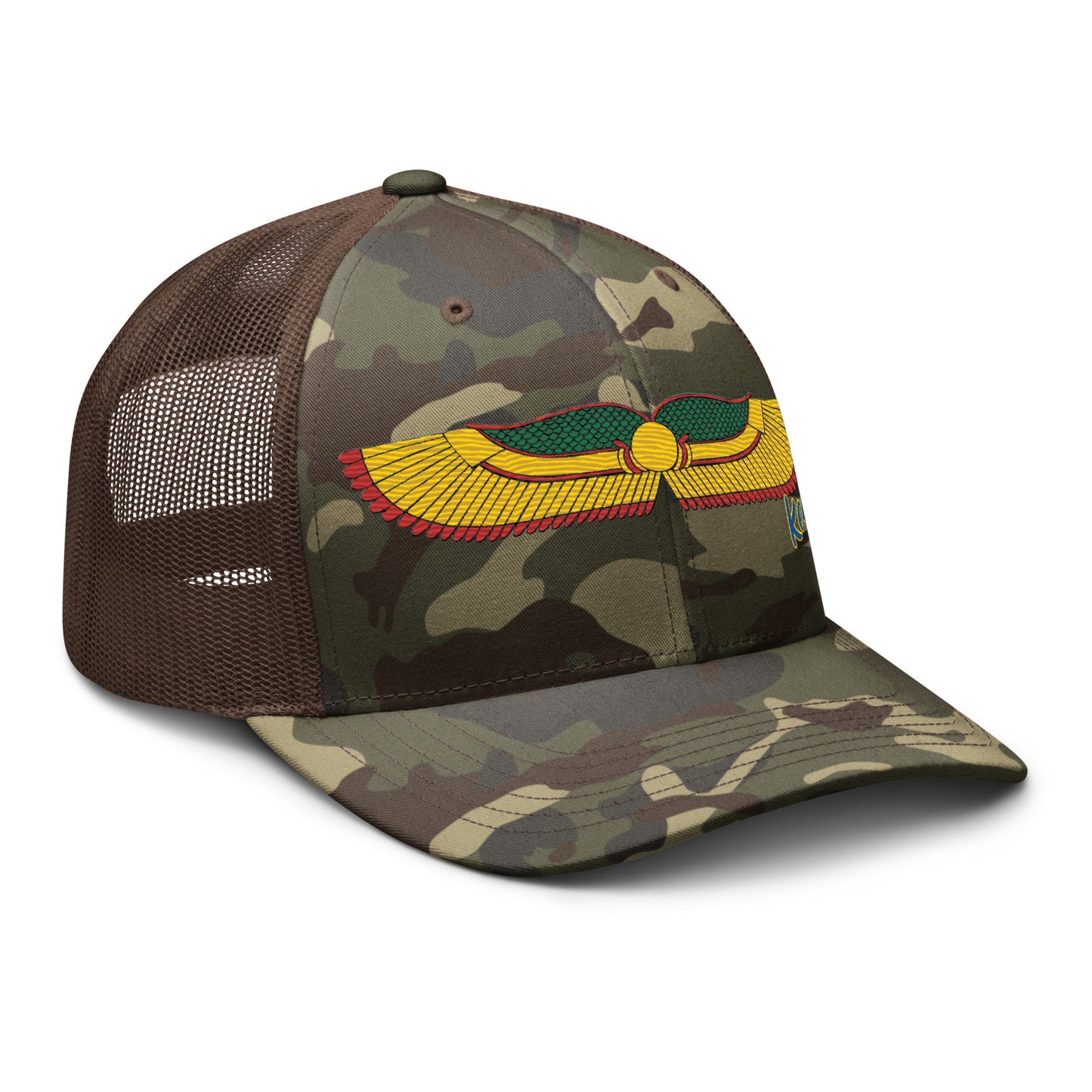 Trucker-Mütze mit Camouflage-Muster