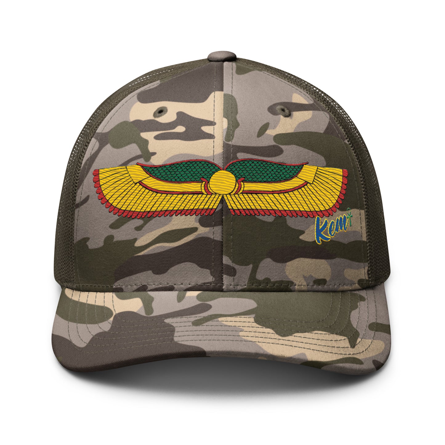 Trucker-Mütze mit Camouflage-Muster