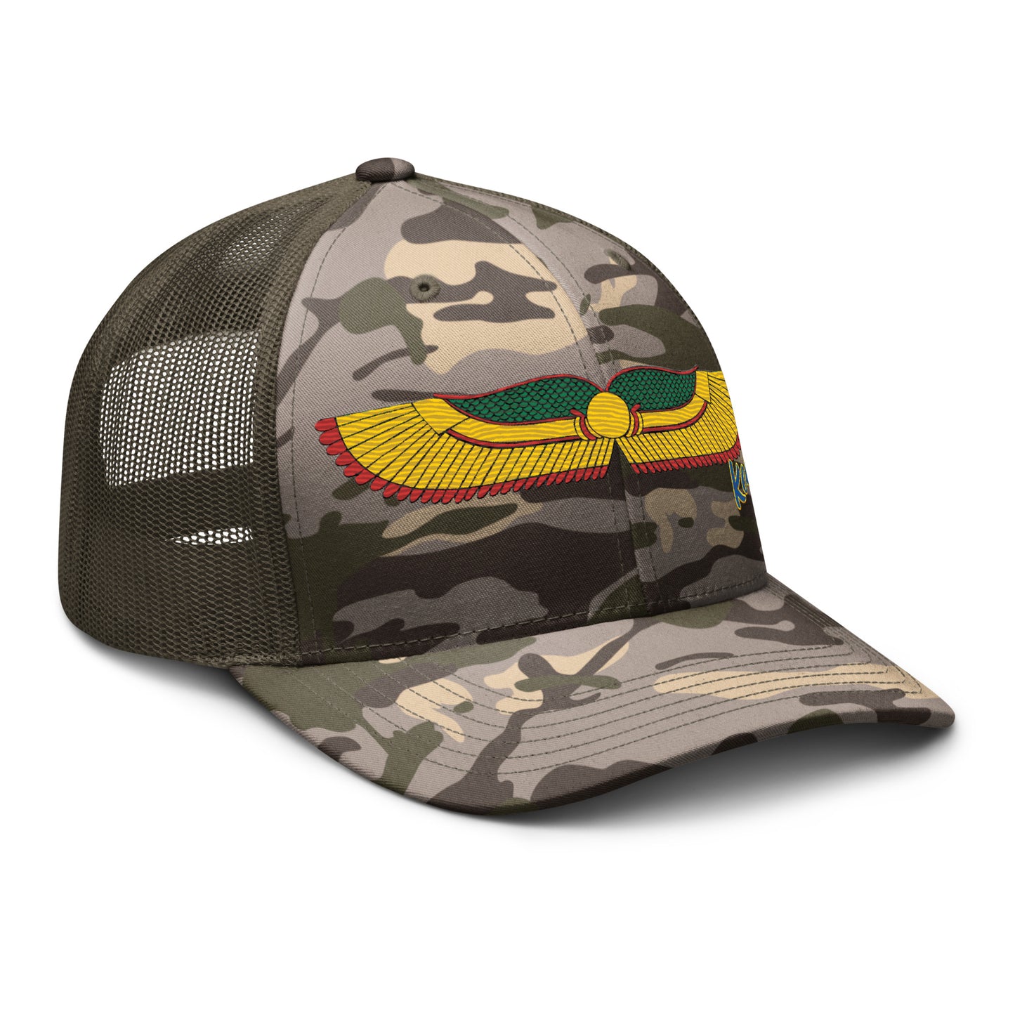 Trucker-Mütze mit Camouflage-Muster