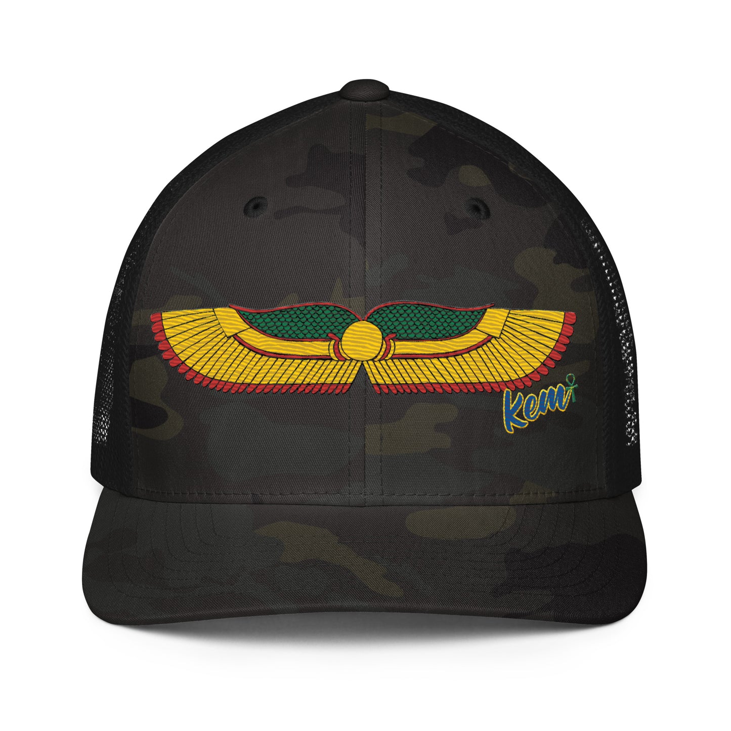 Closed-back trucker cap