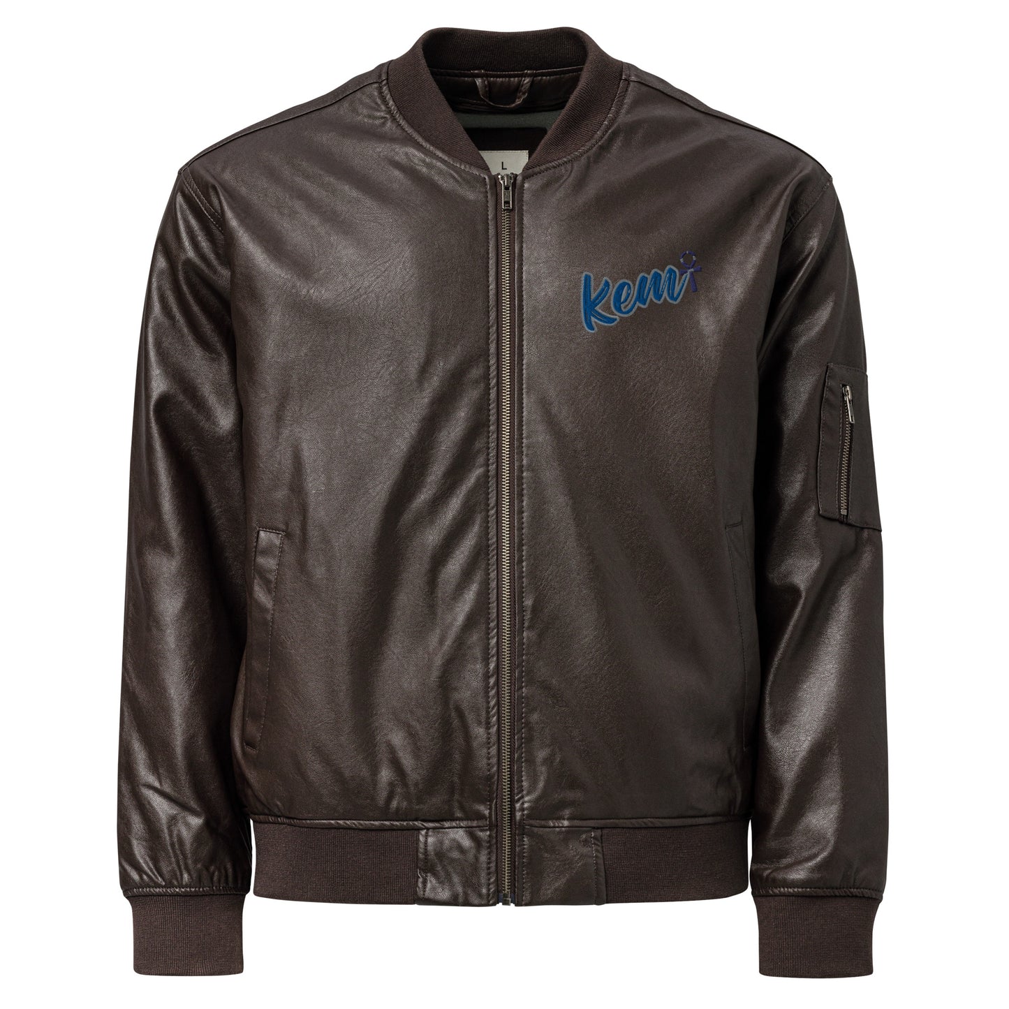 Leather Bomber Jacket