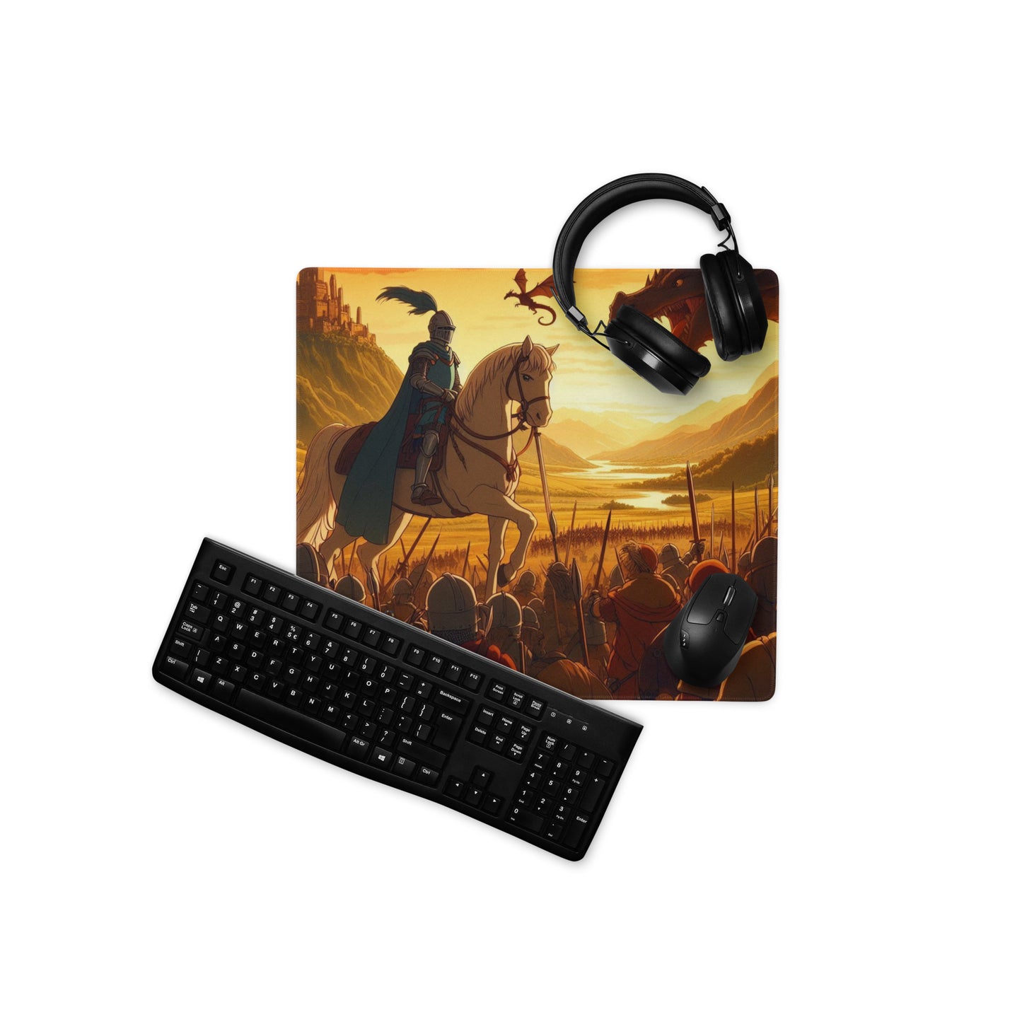 Gaming mouse pad