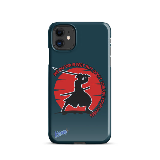 " DIE ON YOUR FEET" Snap case for iPhone®