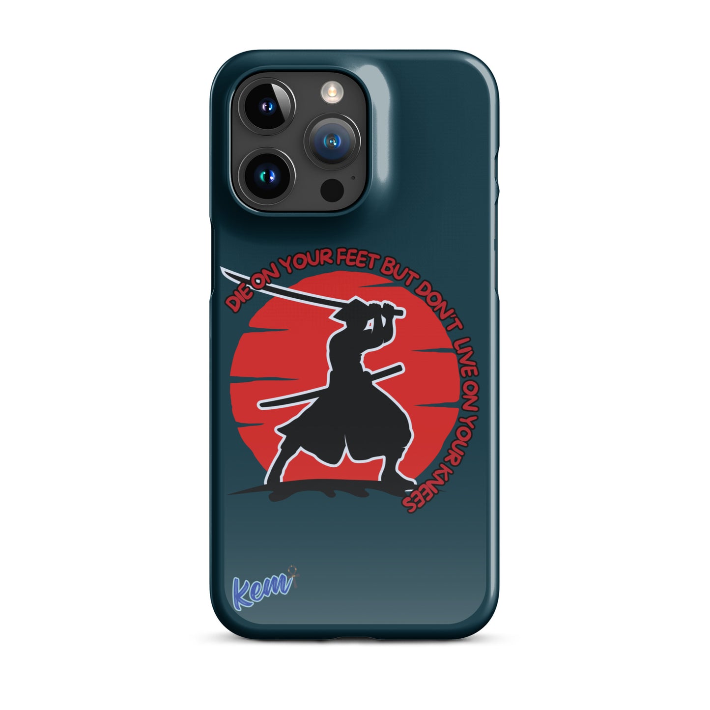 " DIE ON YOUR FEET" Snap case for iPhone®