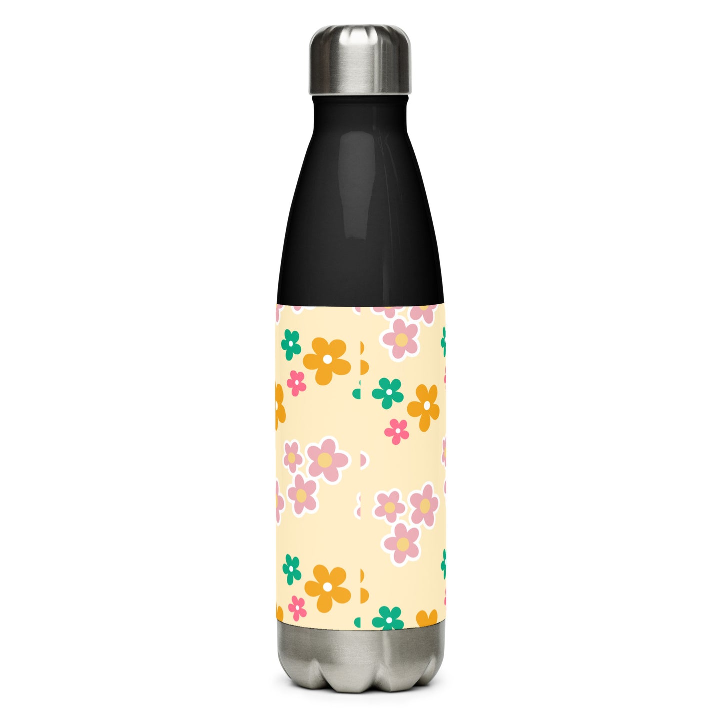 FLORAL Stainless steel water bottle