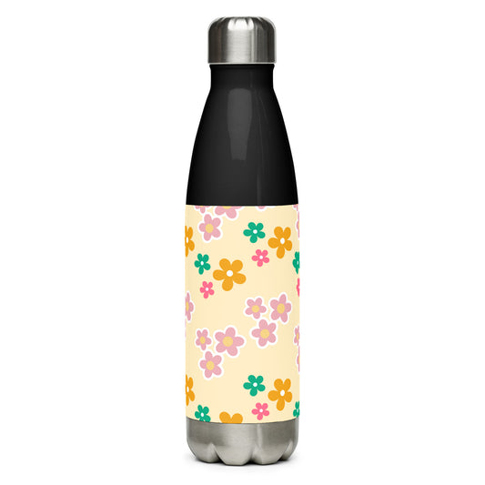 FLORAL Stainless steel water bottle