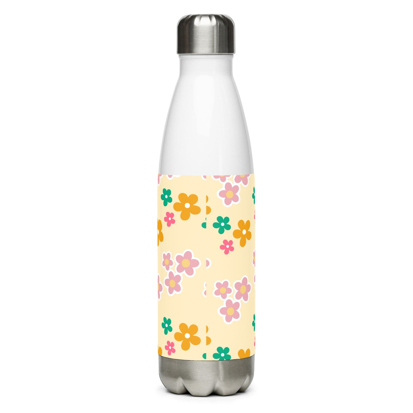 FLORAL Stainless steel water bottle