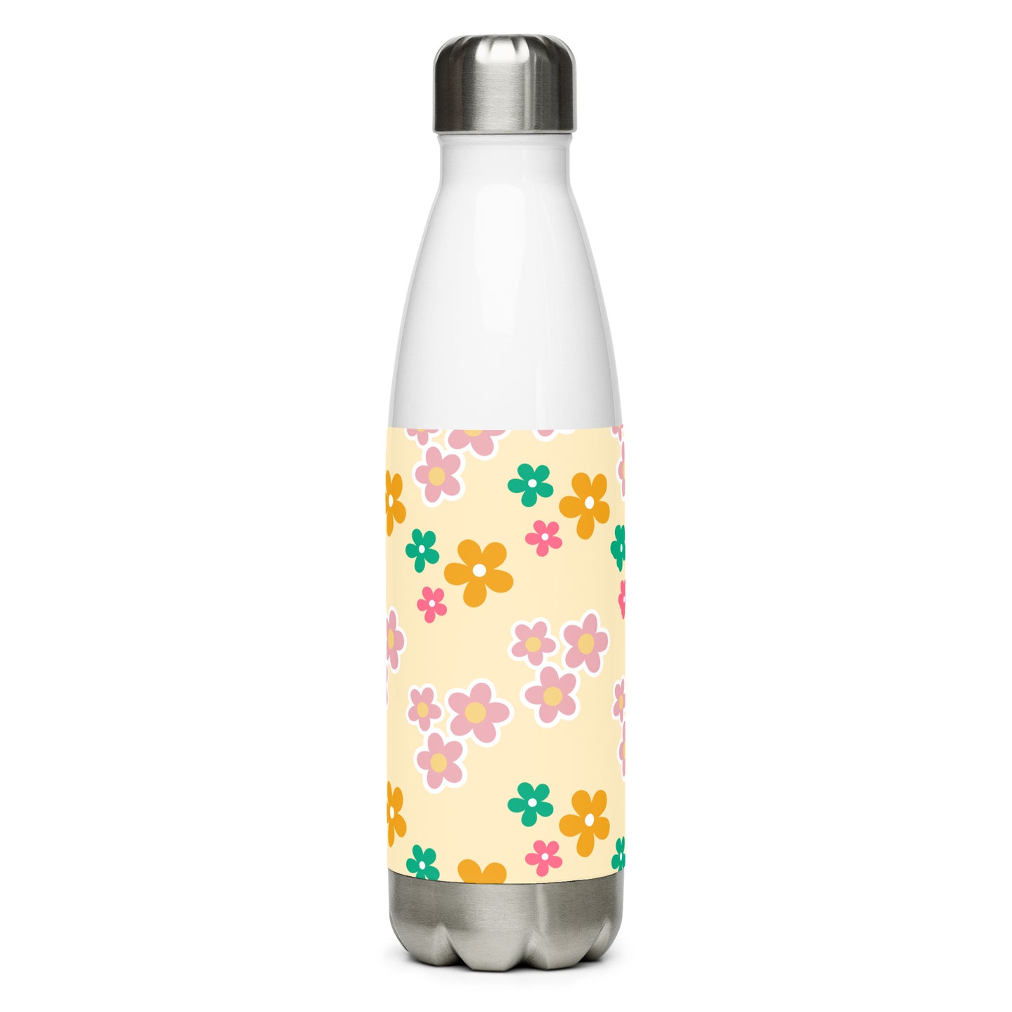 FLORAL Stainless steel water bottle