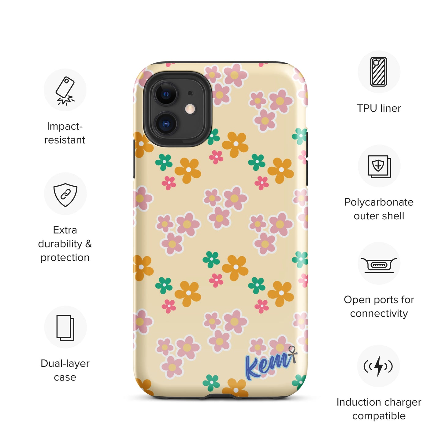 FLORAL Tough Case for iPhone®