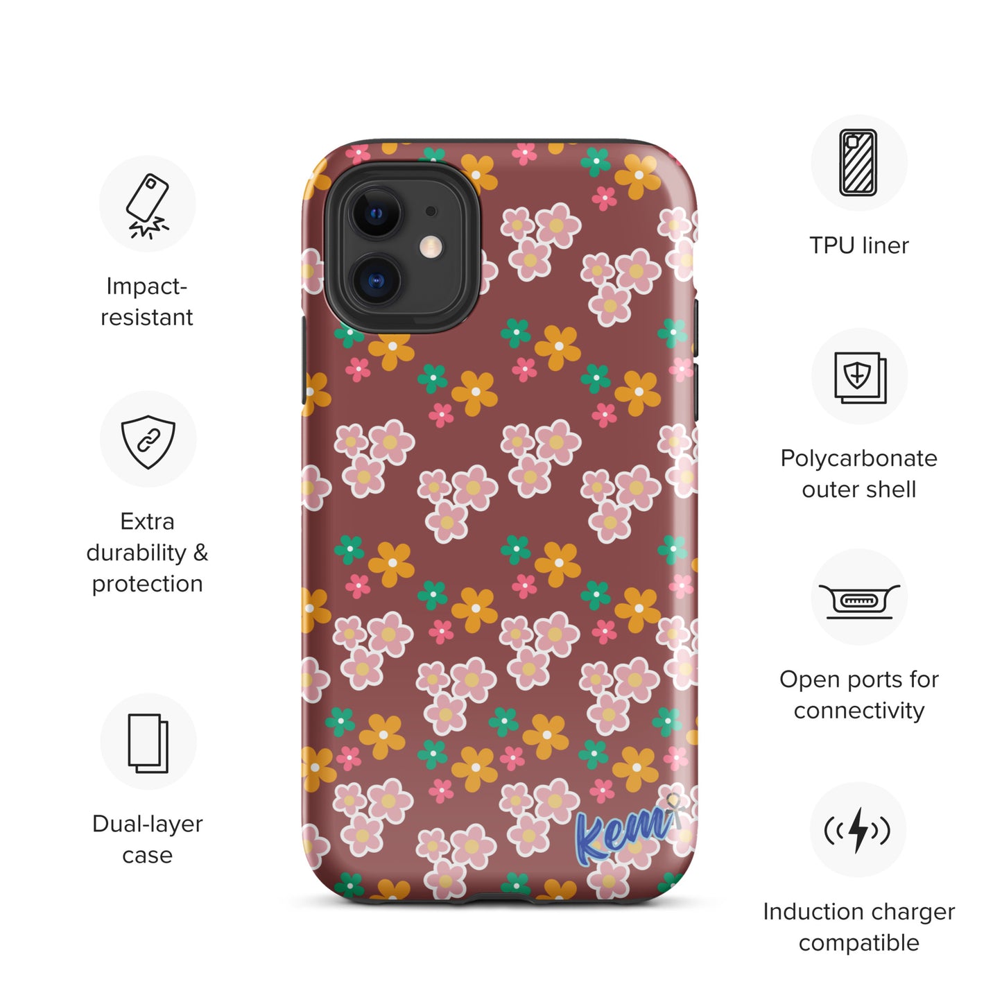 FLORAL Tough Case for iPhone®