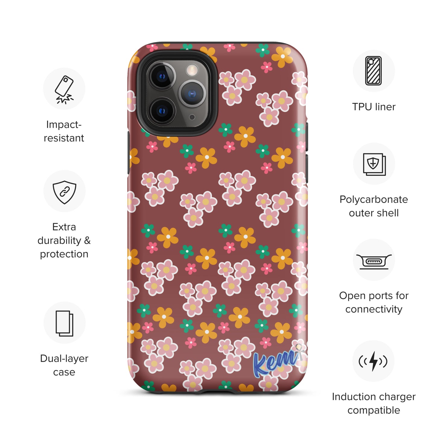 FLORAL Tough Case for iPhone®