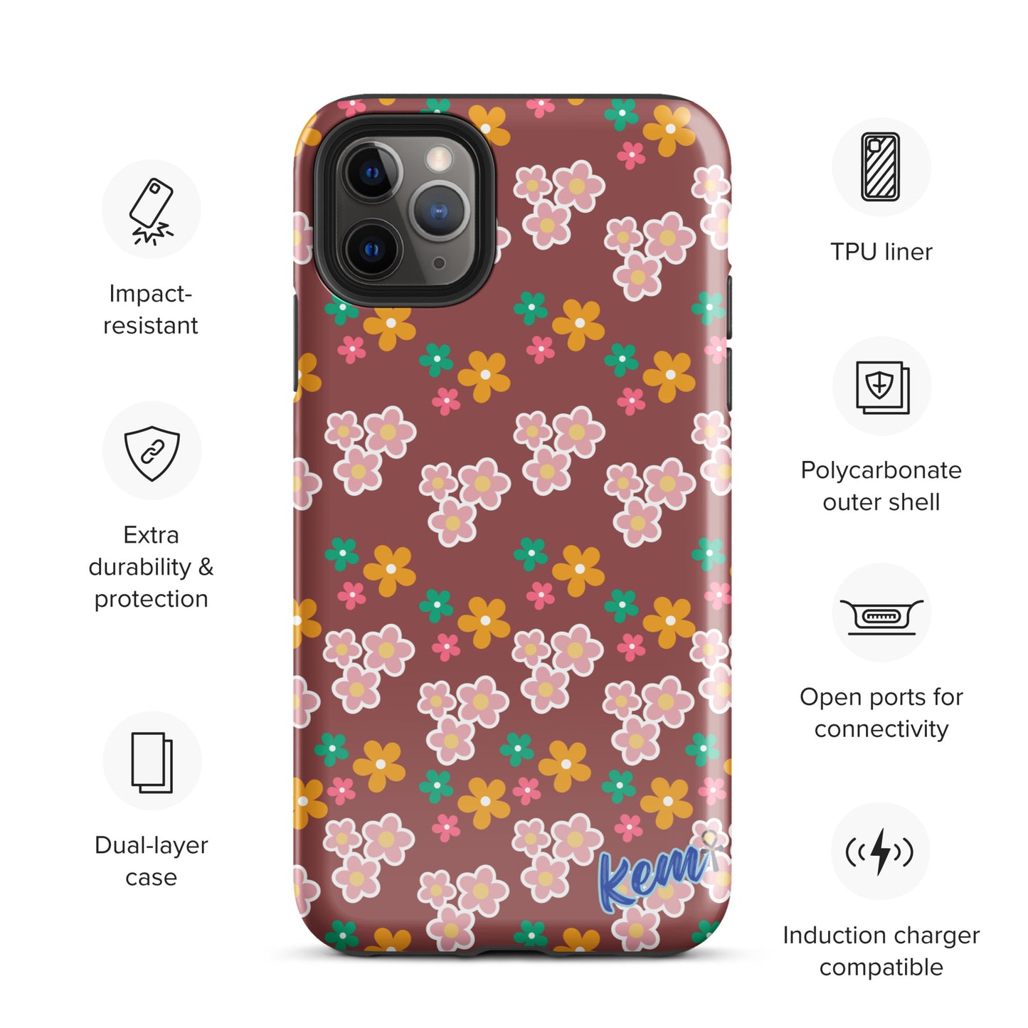 FLORAL Tough Case for iPhone®