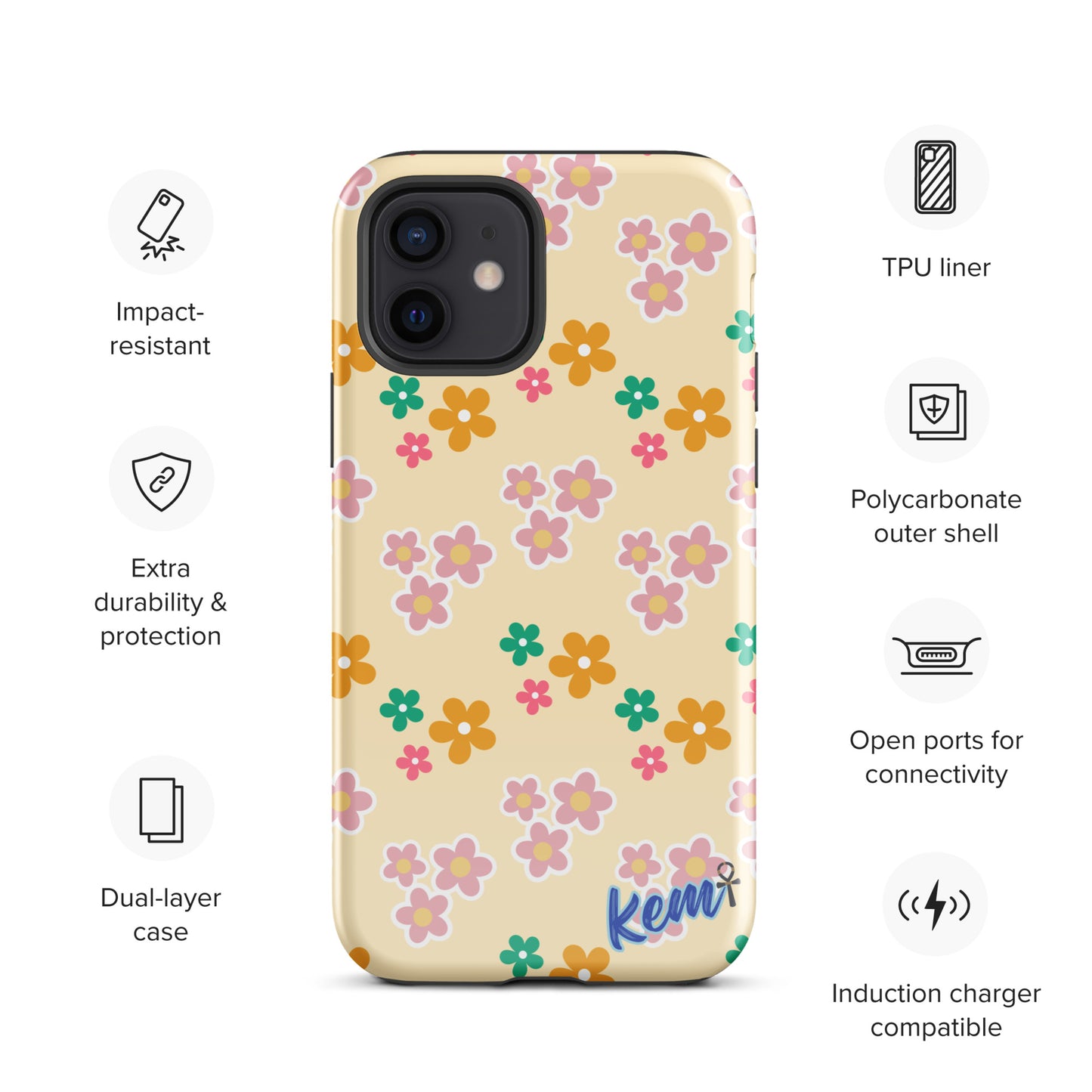 FLORAL Tough Case for iPhone®