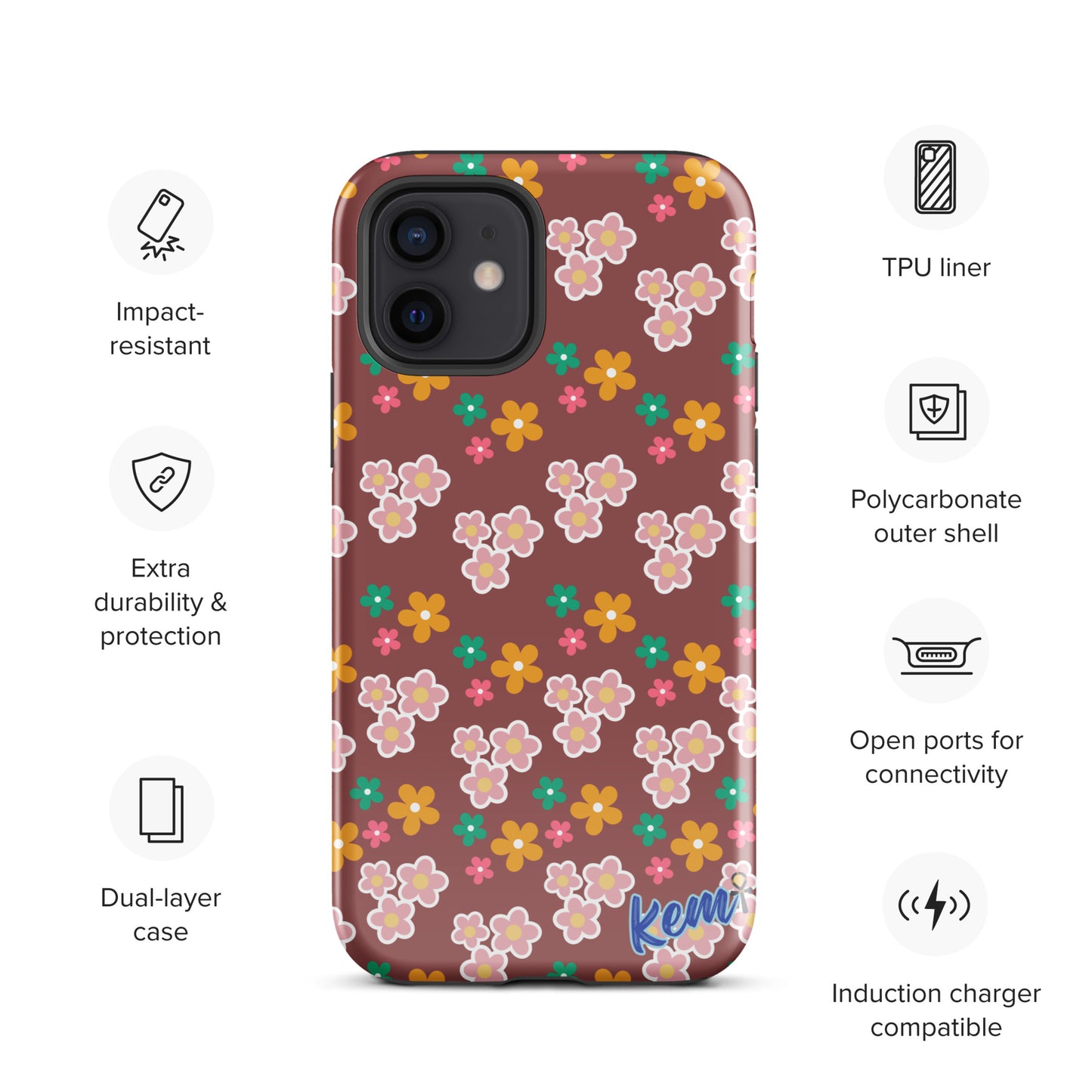 FLORAL Tough Case for iPhone®