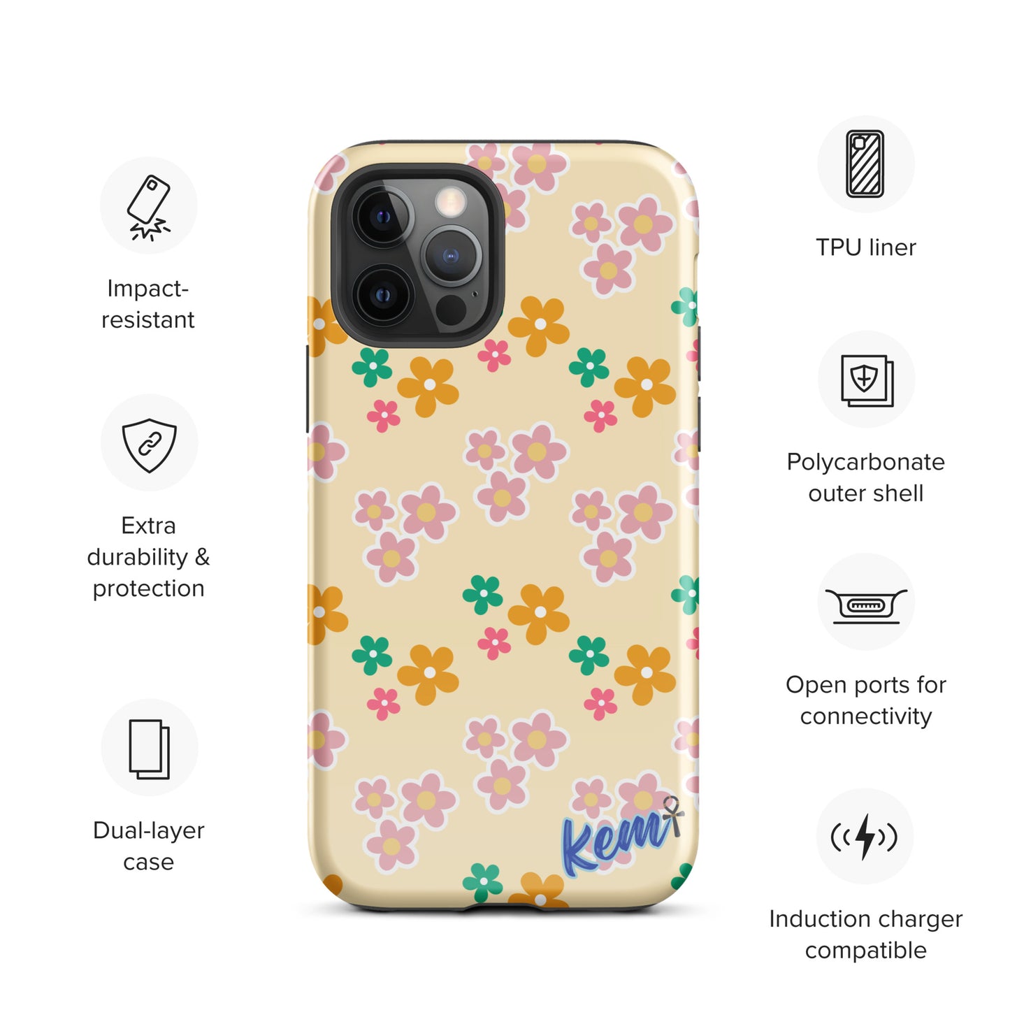 FLORAL Tough Case for iPhone®