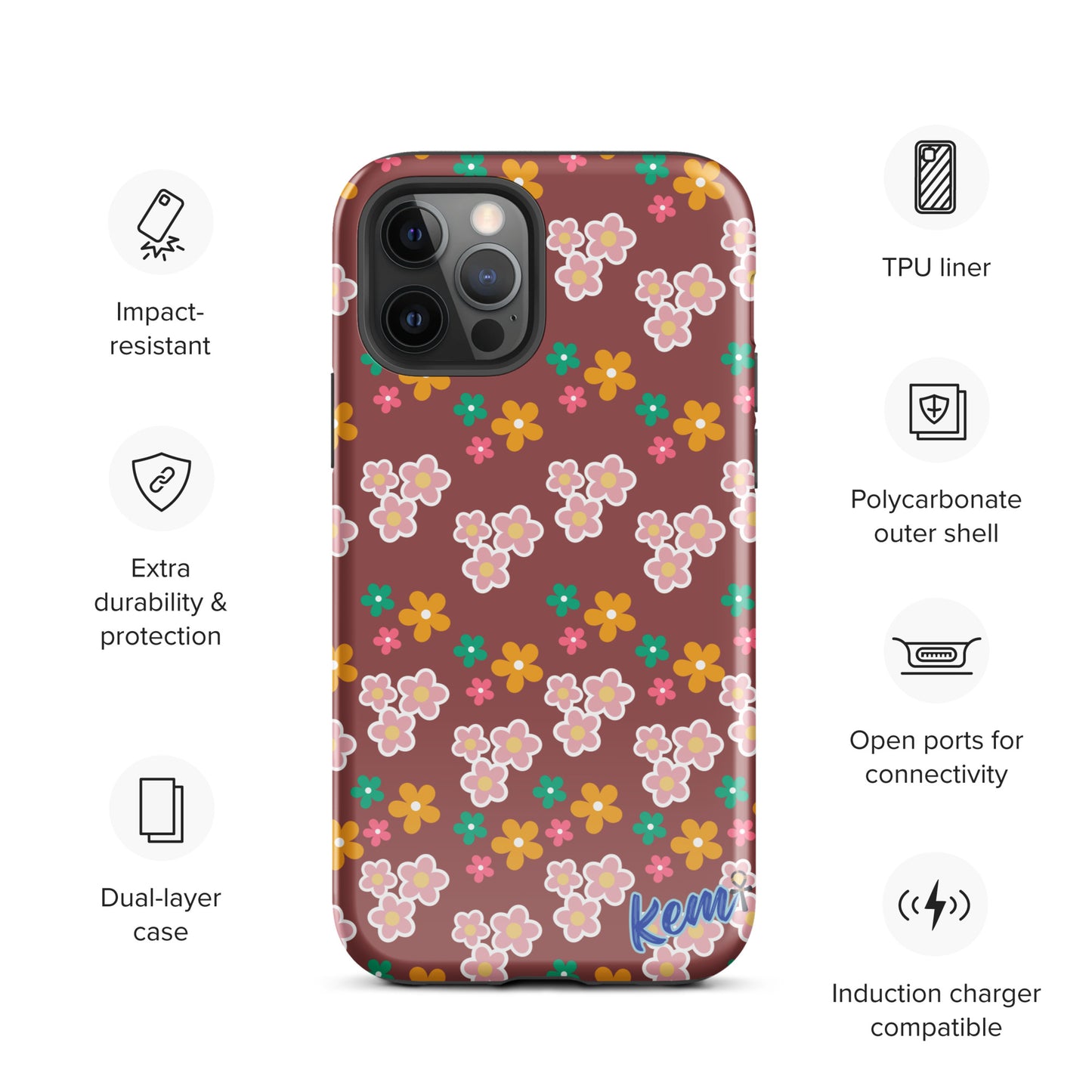 FLORAL Tough Case for iPhone®