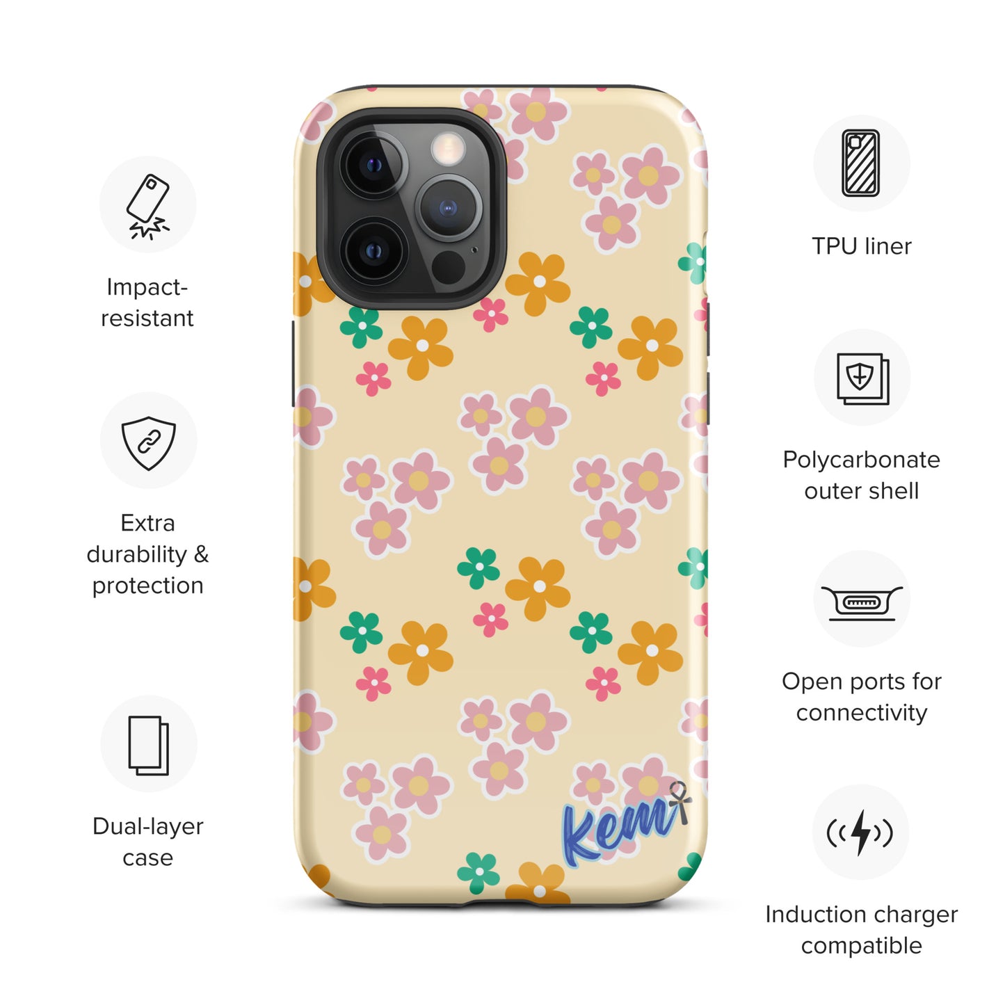 FLORAL Tough Case for iPhone®