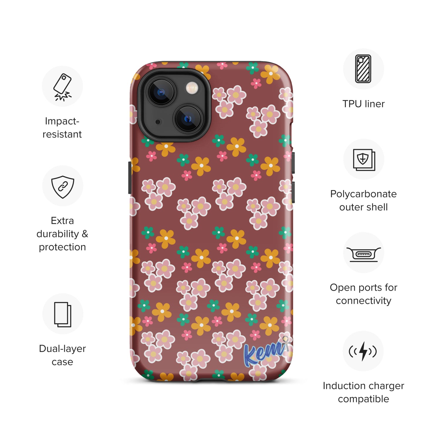 FLORAL Tough Case for iPhone®