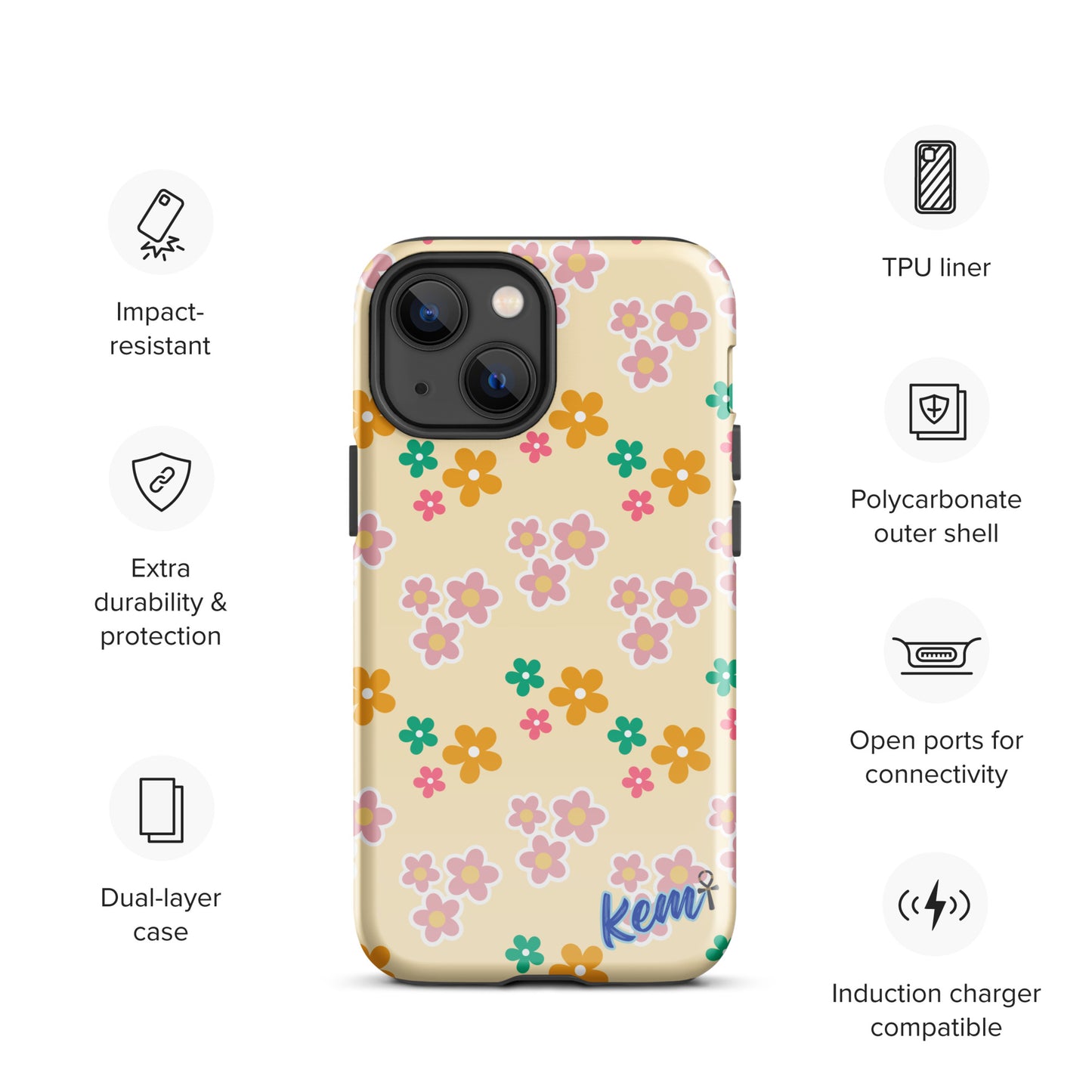 FLORAL Tough Case for iPhone®