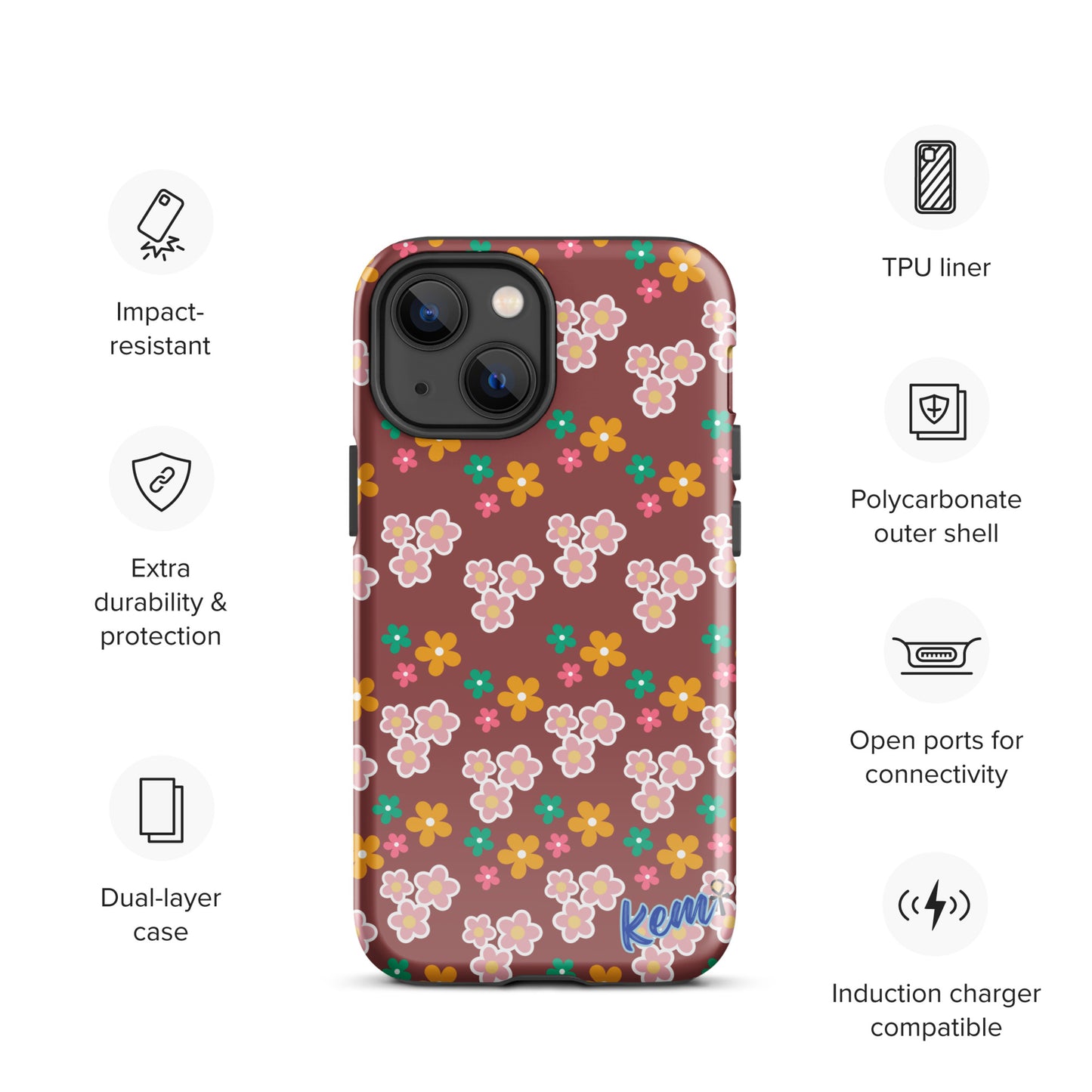 FLORAL Tough Case for iPhone®