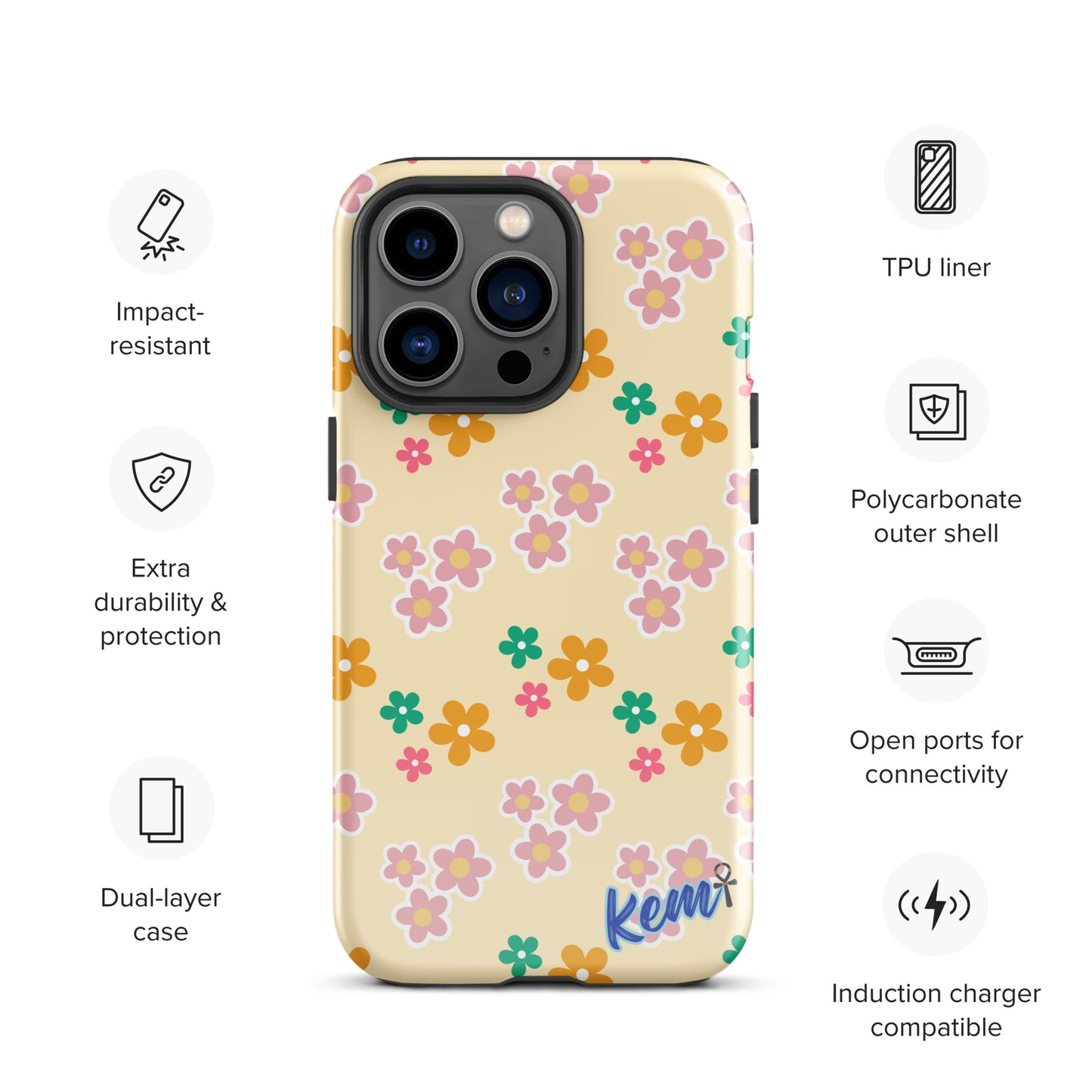 FLORAL Tough Case for iPhone®