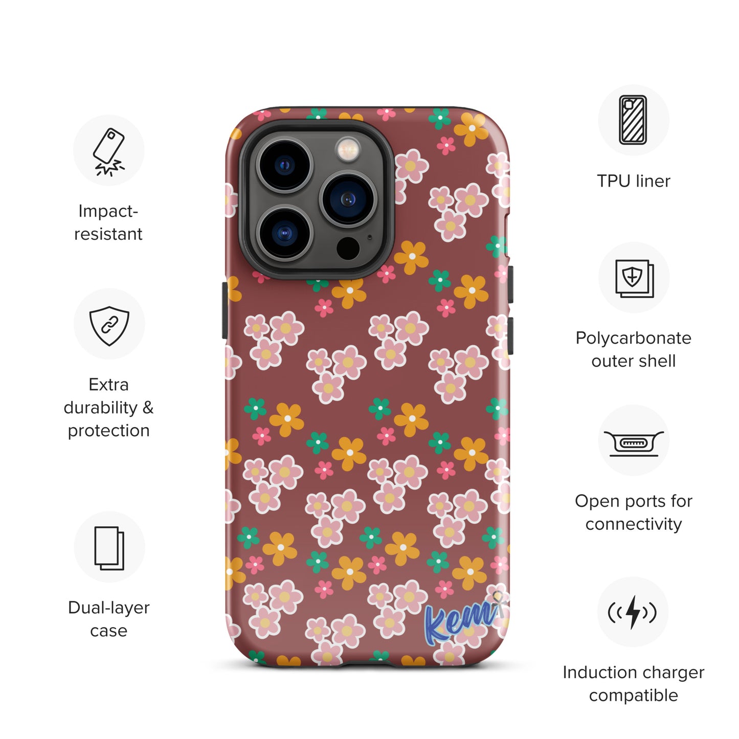 FLORAL Tough Case for iPhone®