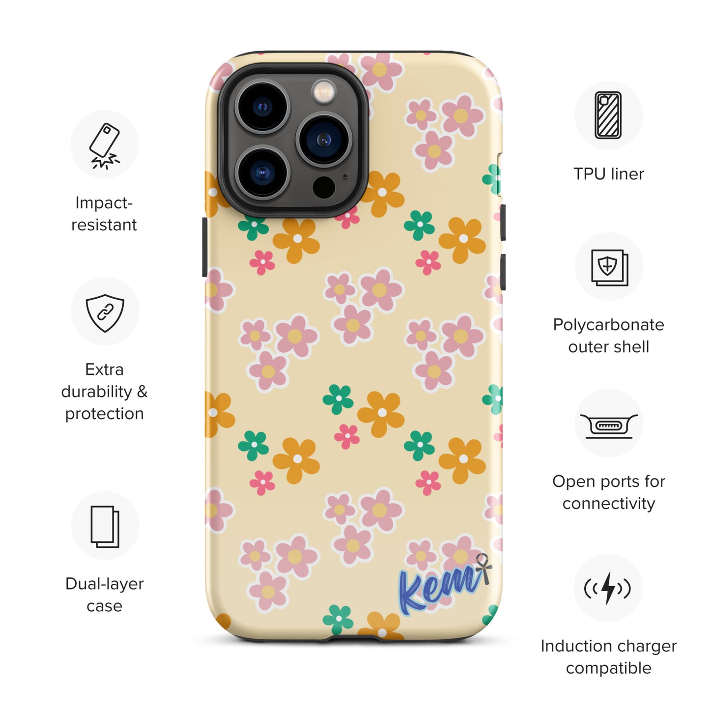 FLORAL Tough Case for iPhone®