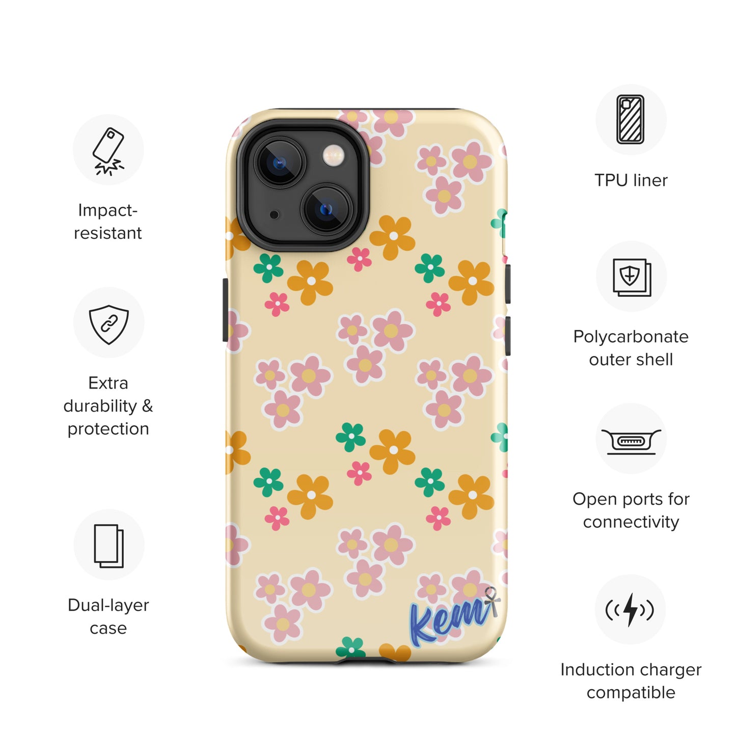 FLORAL Tough Case for iPhone®