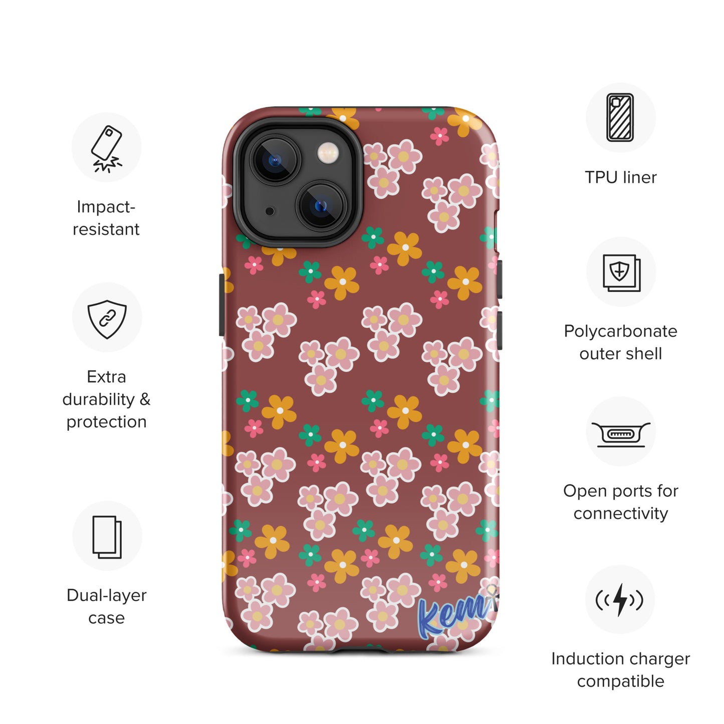 FLORAL Tough Case for iPhone®