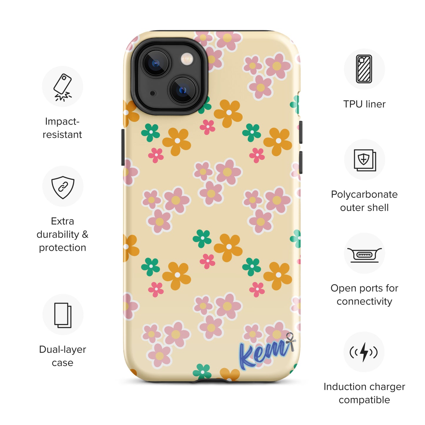 FLORAL Tough Case for iPhone®