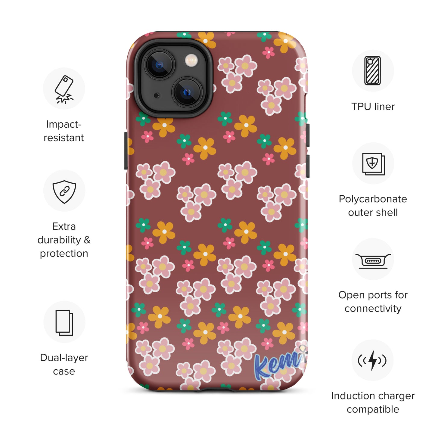 FLORAL Tough Case for iPhone®