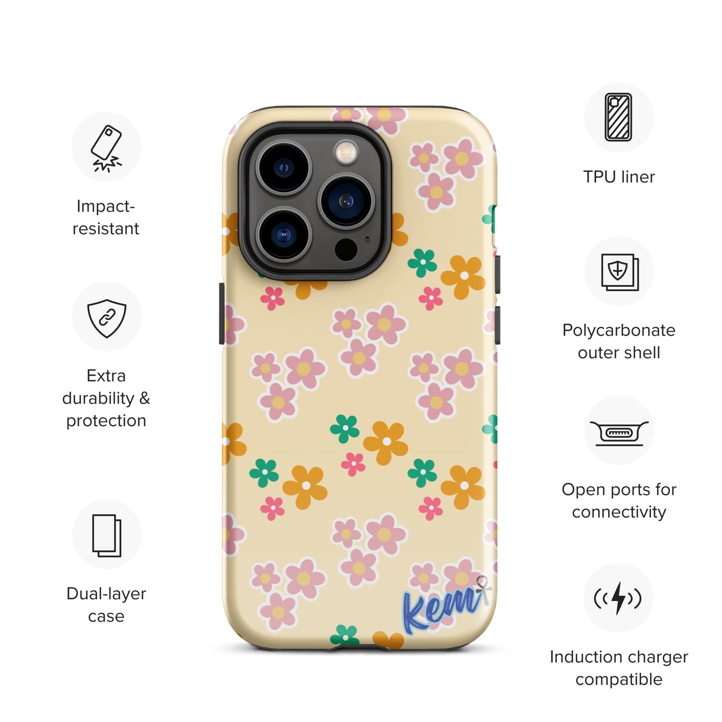 FLORAL Tough Case for iPhone®