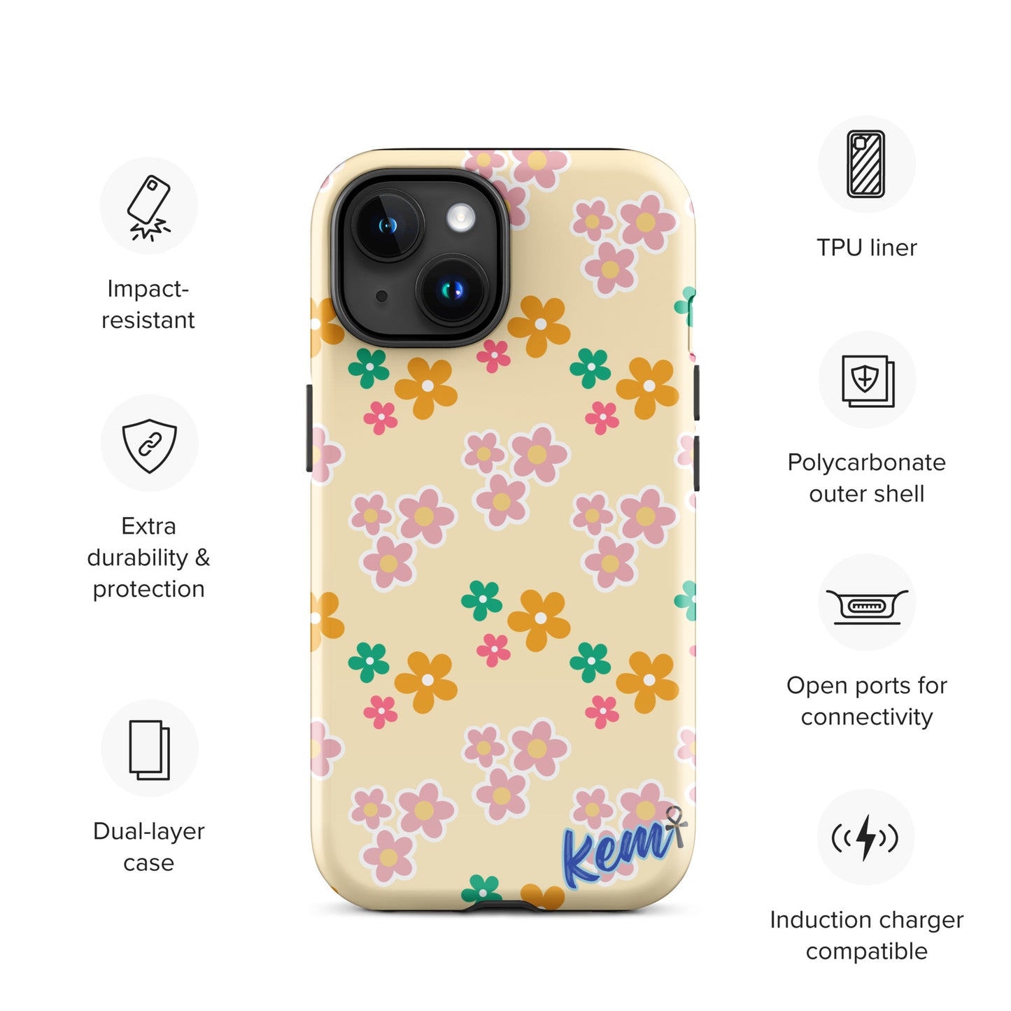 FLORAL Tough Case for iPhone®