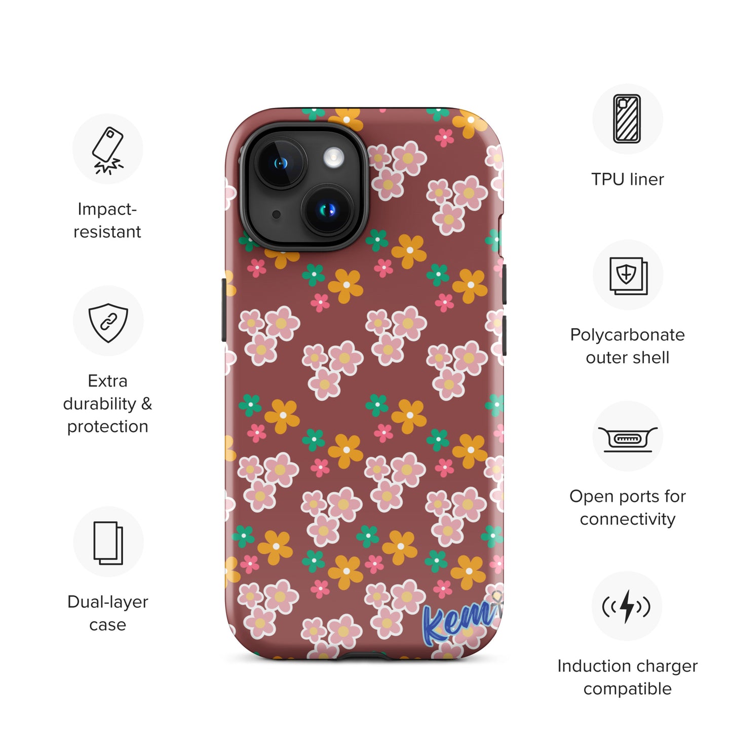 FLORAL Tough Case for iPhone®