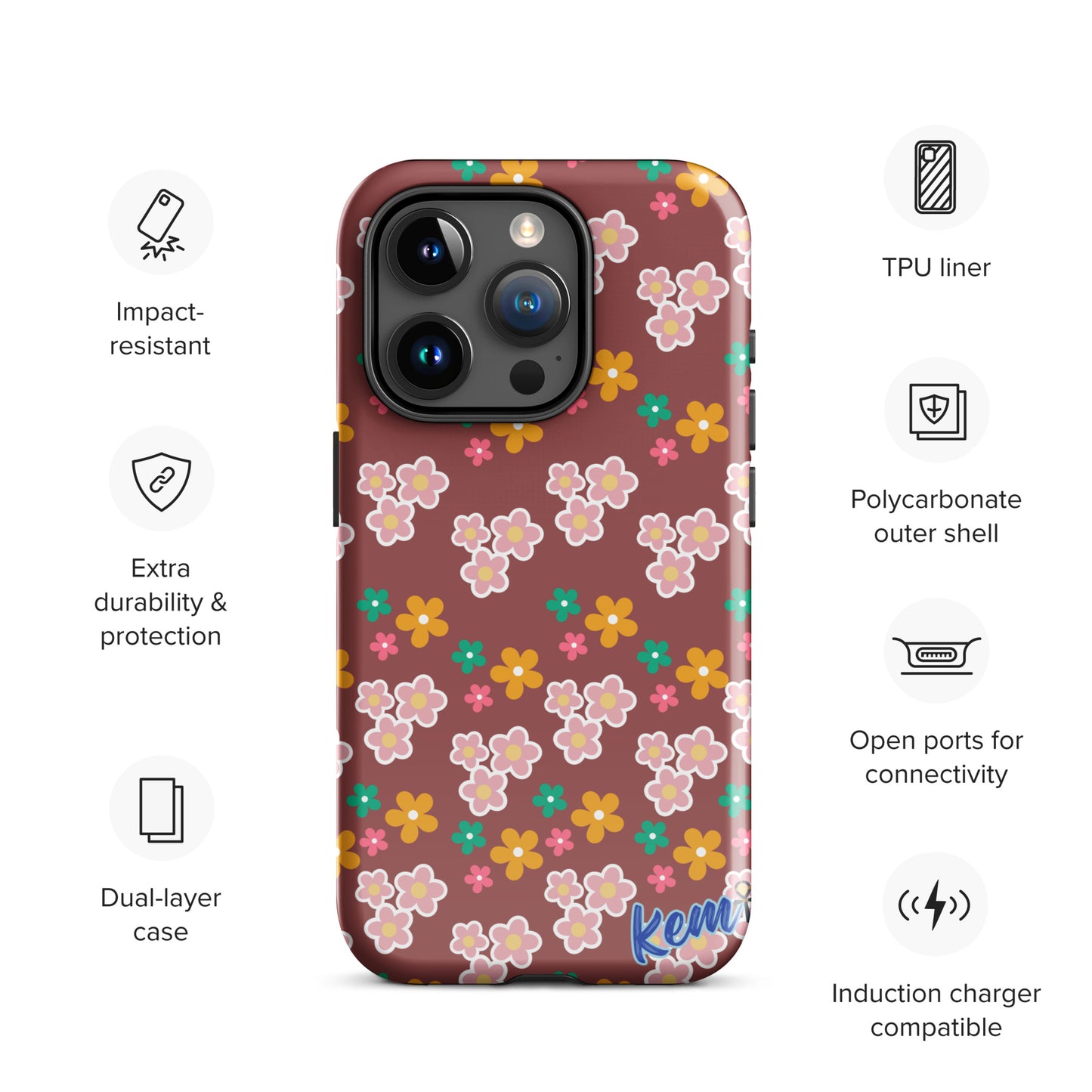 FLORAL Tough Case for iPhone®