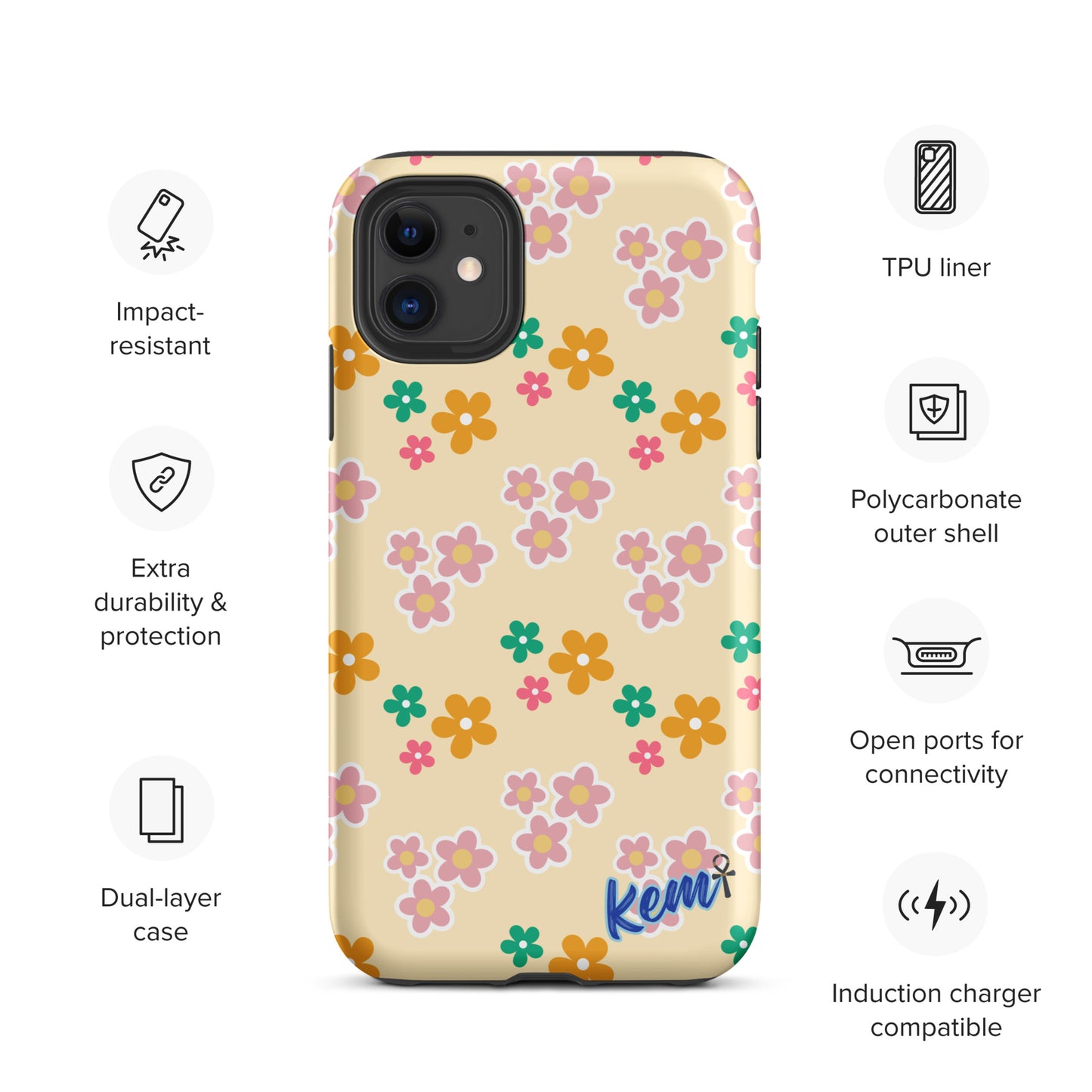 FLORAL Tough Case for iPhone®