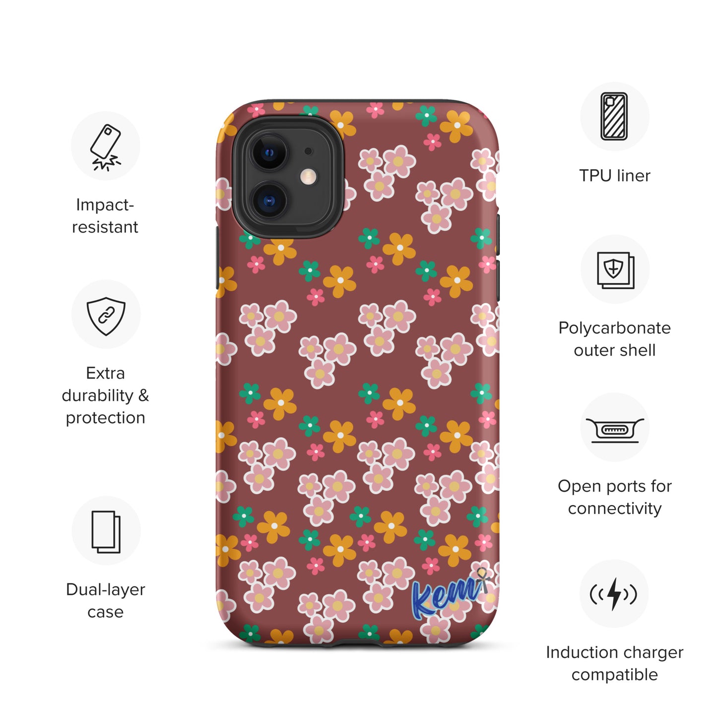 FLORAL Tough Case for iPhone®